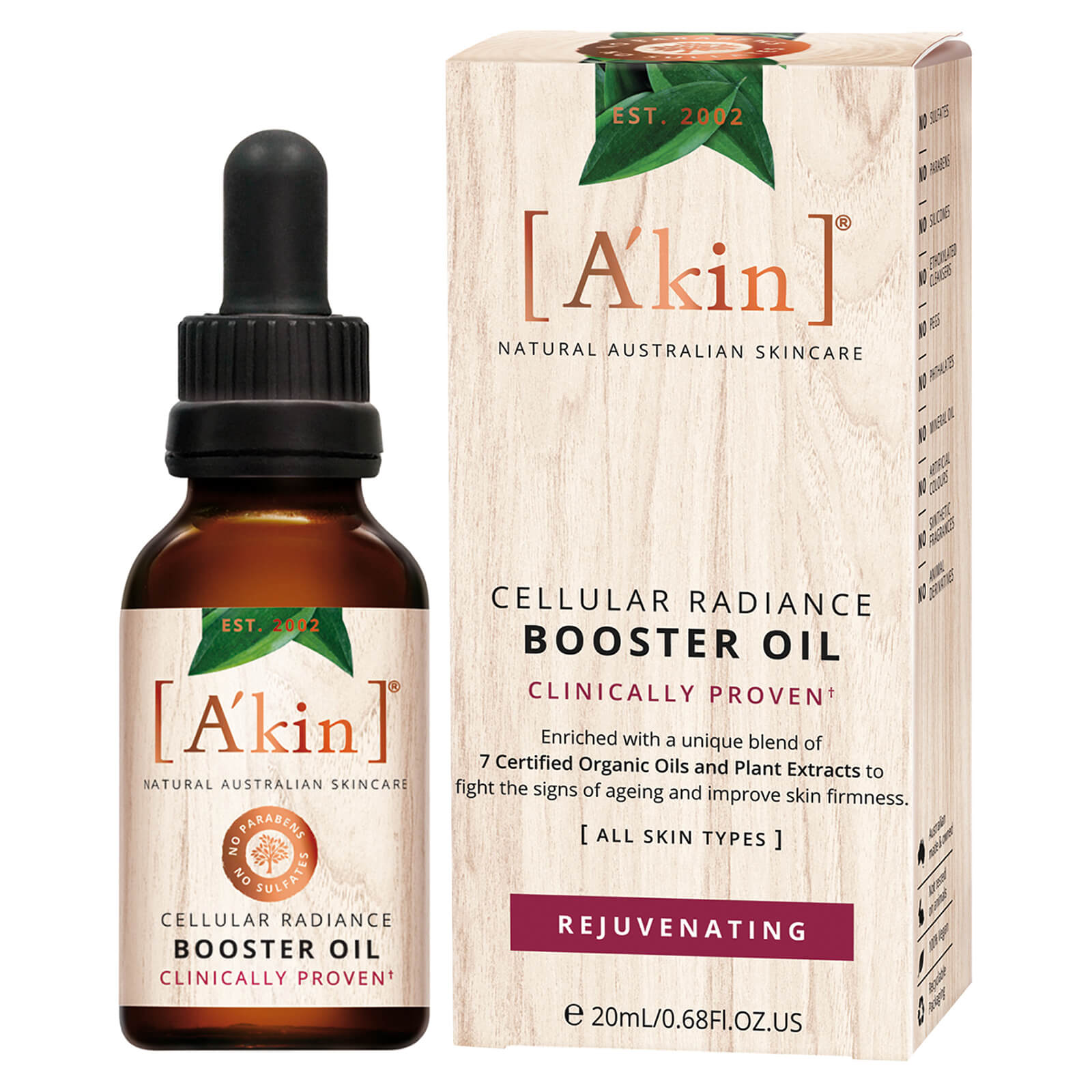 

A'kin Cellular Radiance Booster Oil 20ml