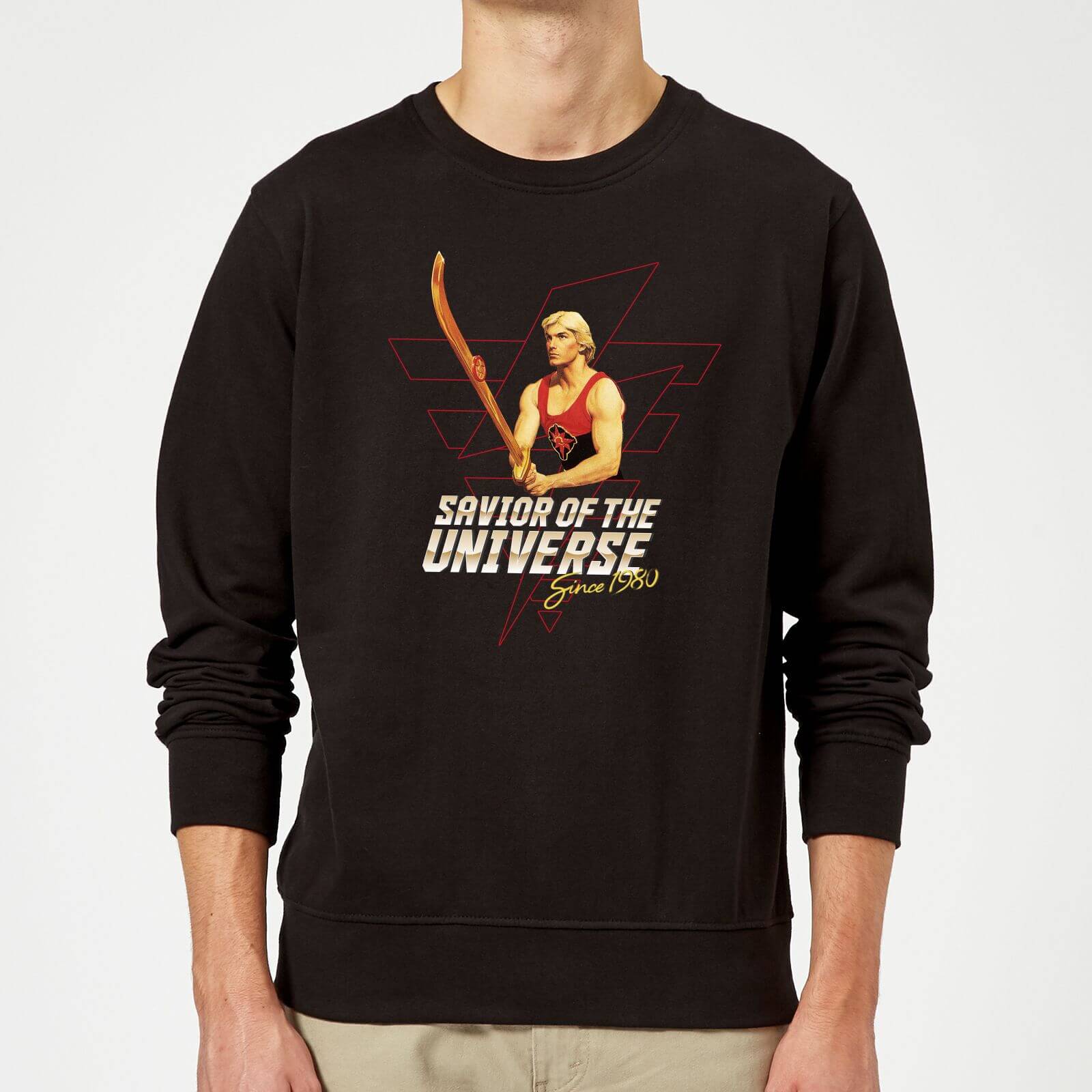 

Flash Gordon Savior Of The Universe Since 1980 Sweatshirt - Black - XXL - Noir
