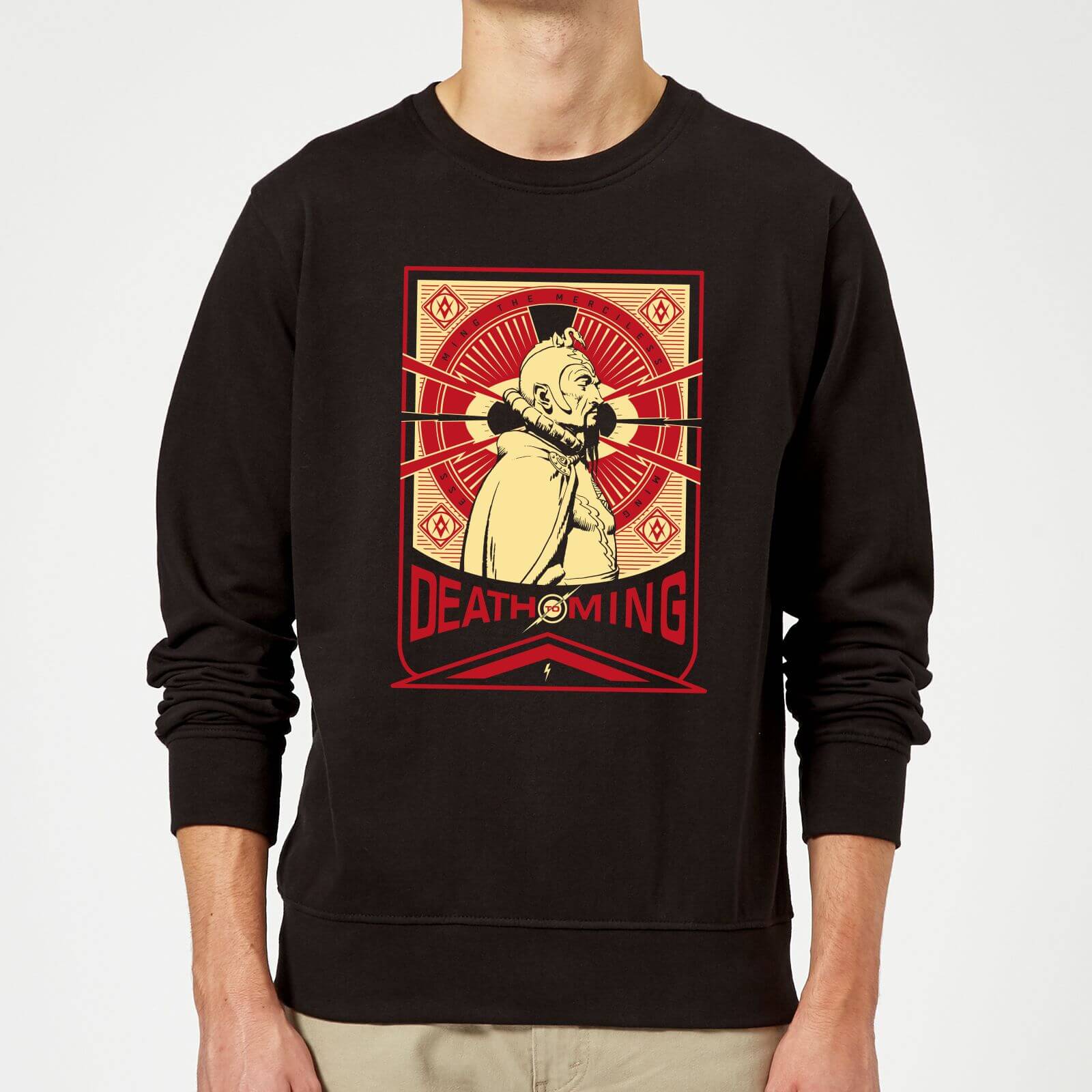 

Flash Gordon Death To Ming Sweatshirt - Black - S - Noir