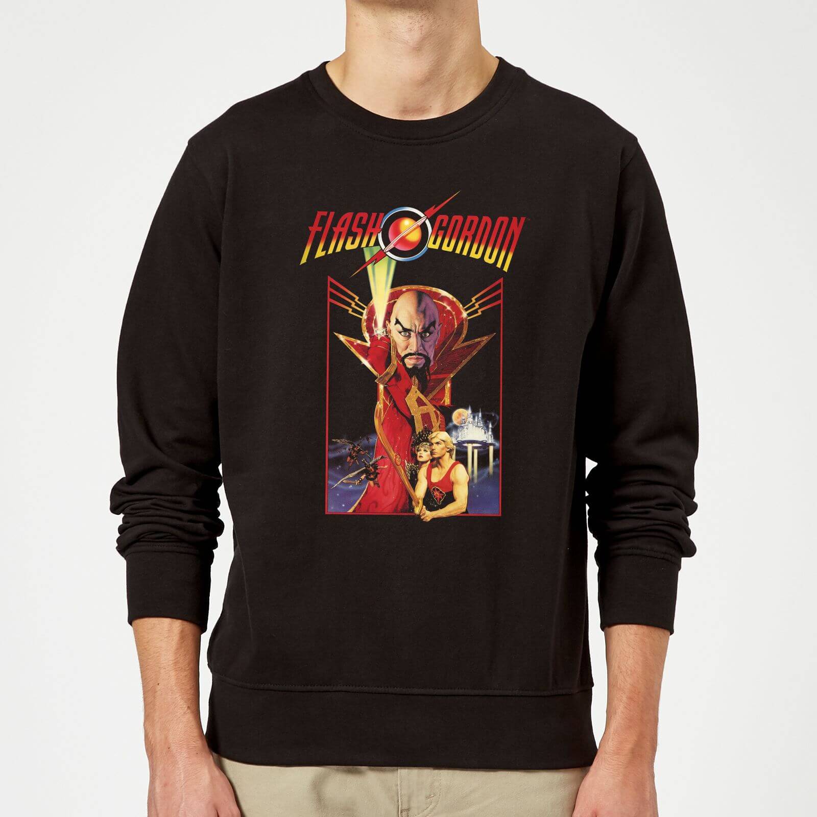 

Flash Gordon Retro Movie Sweatshirt - Black - L