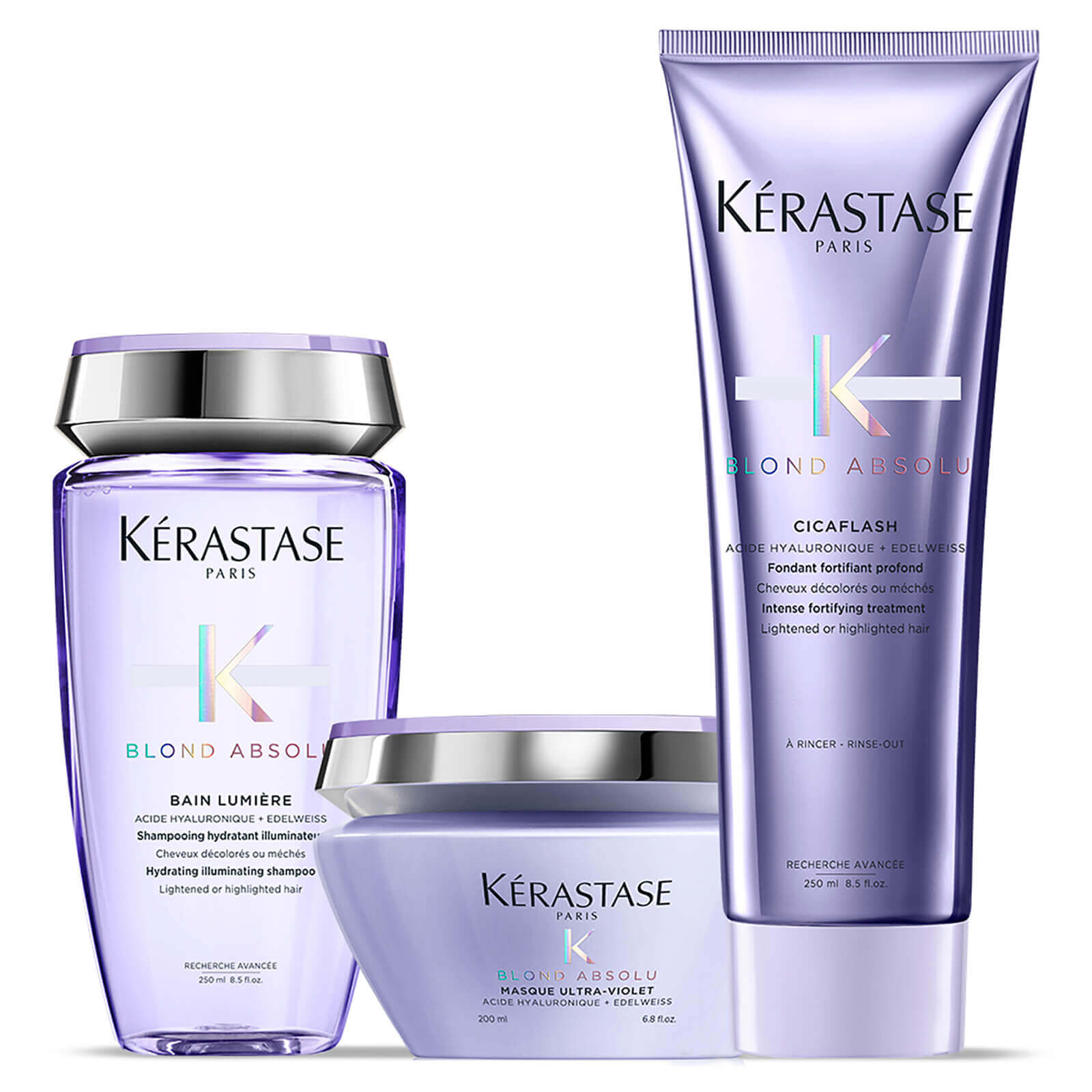 Kerastase Kérastase Blond Absolu Lumiere Shampoo, Conditioner and Masque Trio
