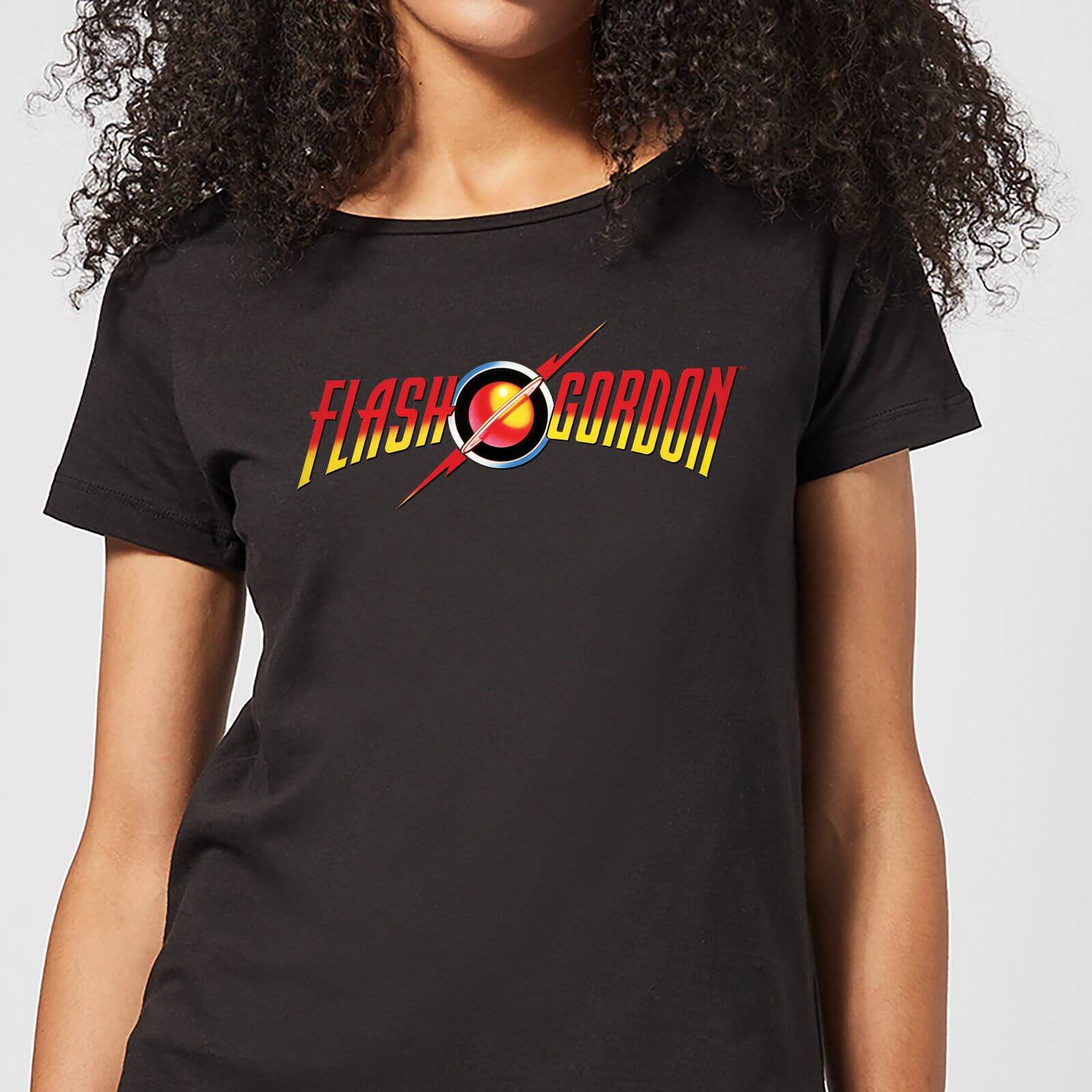

Flash Gordon Movie Logo Women's T-Shirt - Black - L - Noir