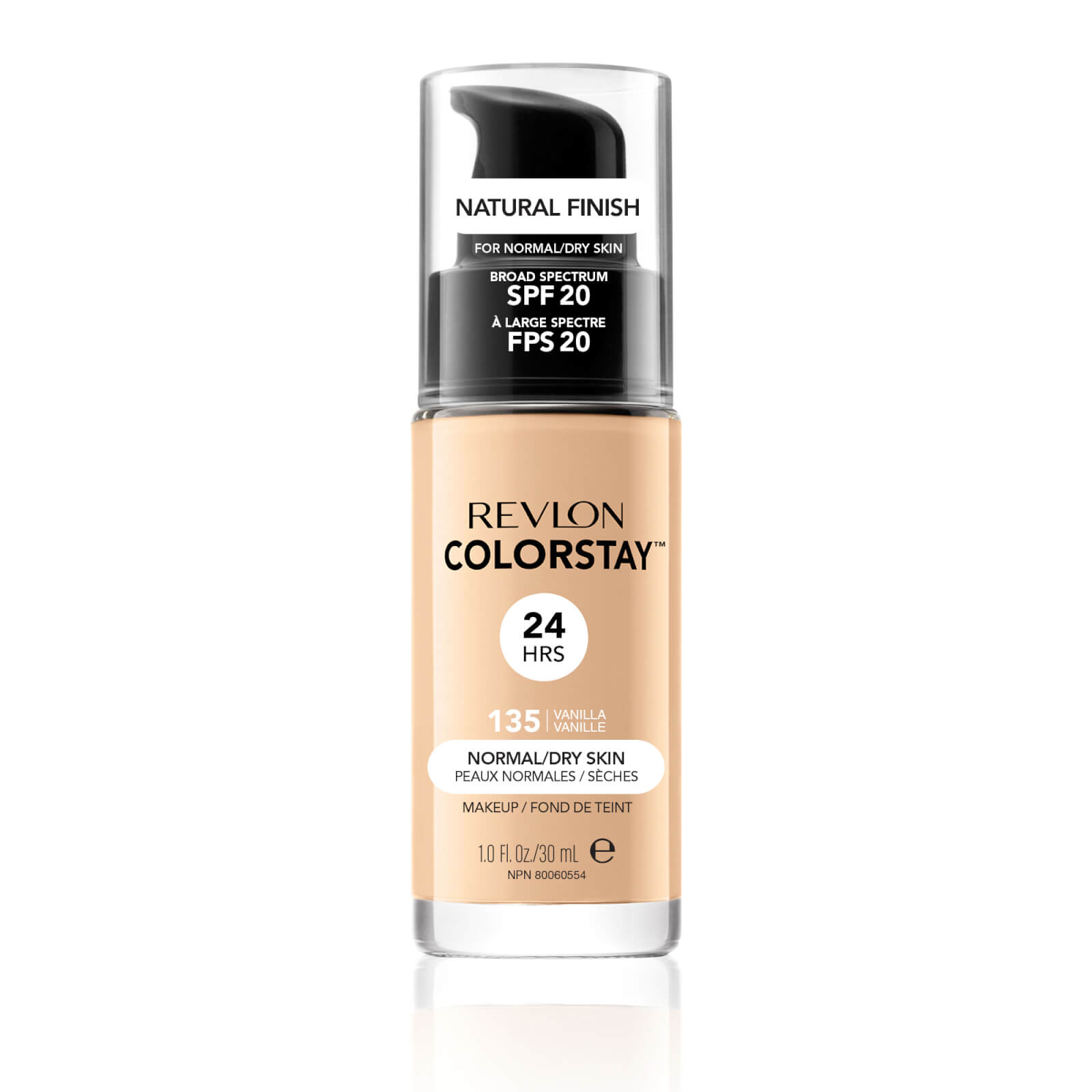 Revlon ColorStay Make-Up Foundation for Normal/Dry Skin (Various Shades) - Vanilla