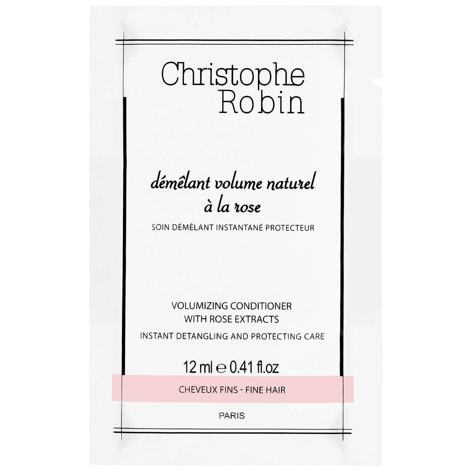 

Christophe Robin Delicate Volumizing Conditioner with Rose Extracts 12ml (Sample)