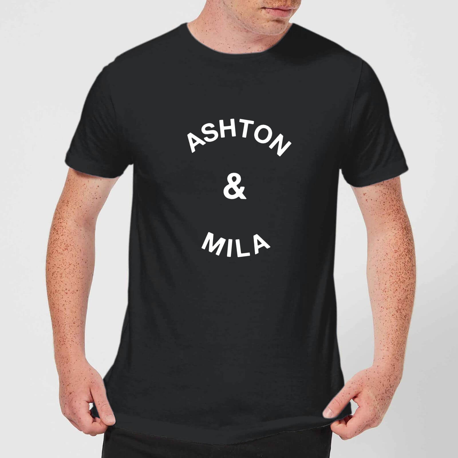 Ashton & Mila Men's T-Shirt - Black - XS - Black