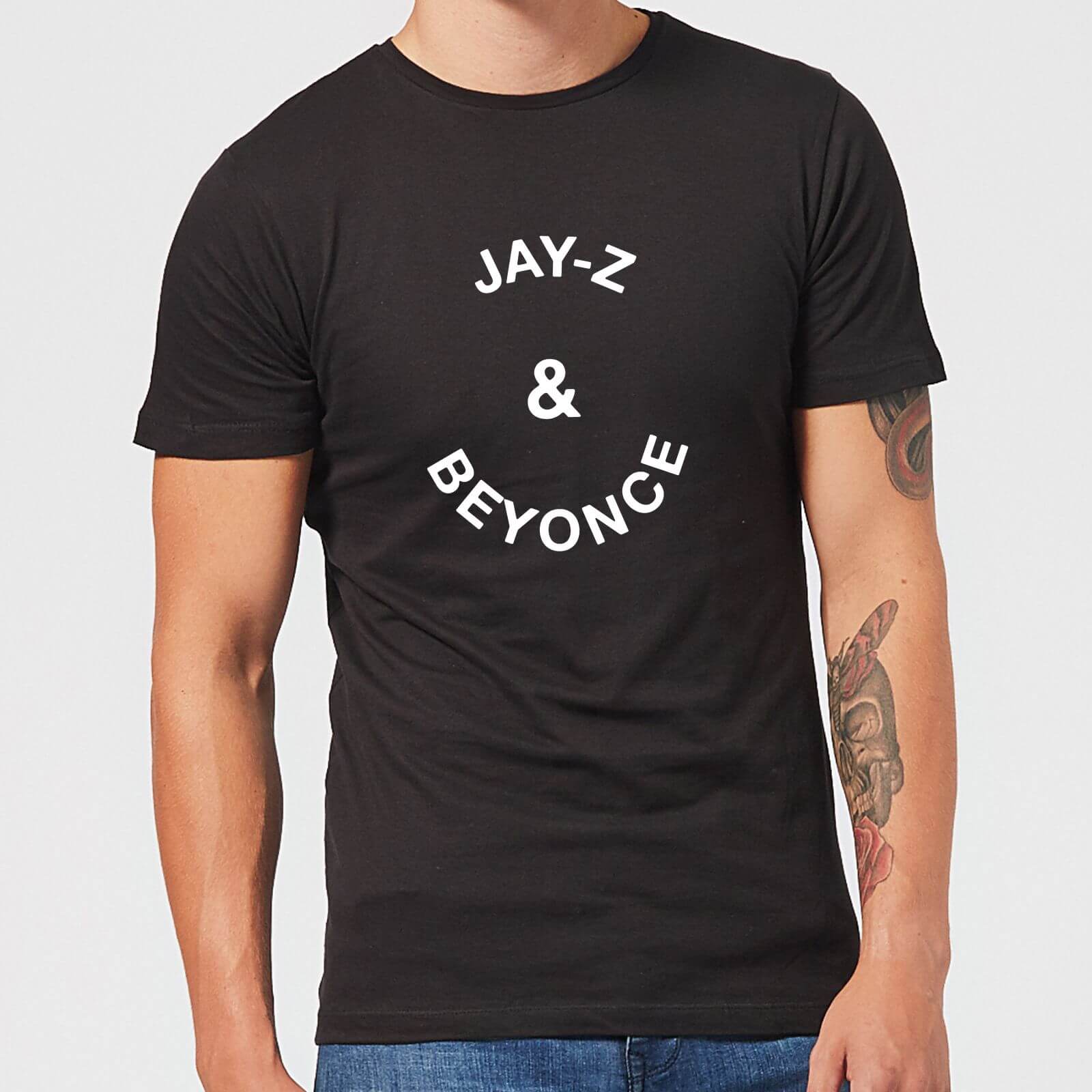 Jay-Z & Beyonce Men's T-Shirt - Black - XS - Black