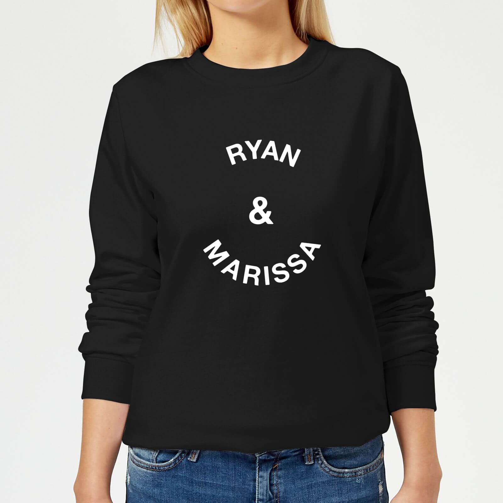 Ryan & Marissa Women's Sweatshirt - Black - S - Black