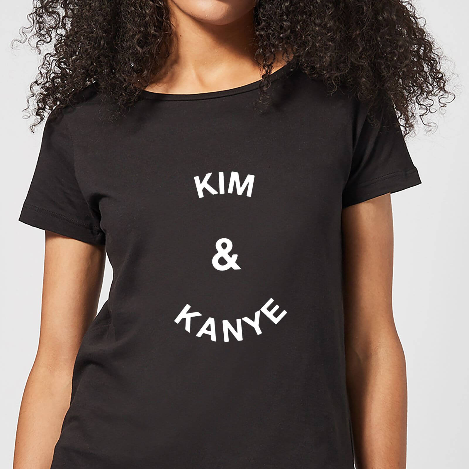 Kim & Kanye Women's T-Shirt - Black - L - Black