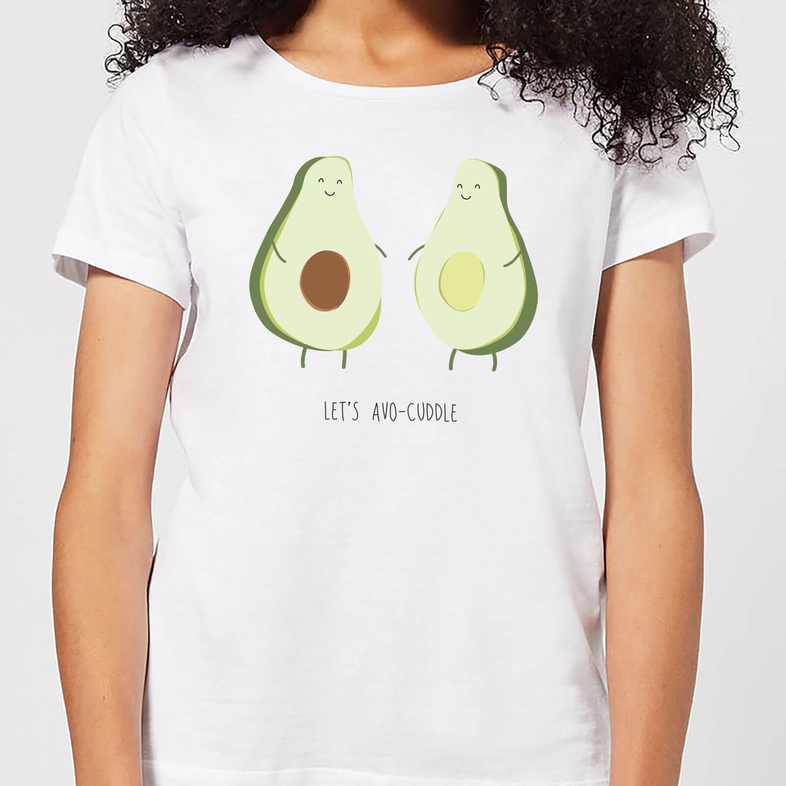 Let's Avo-Cuddle Women's T-Shirt - White - M - White