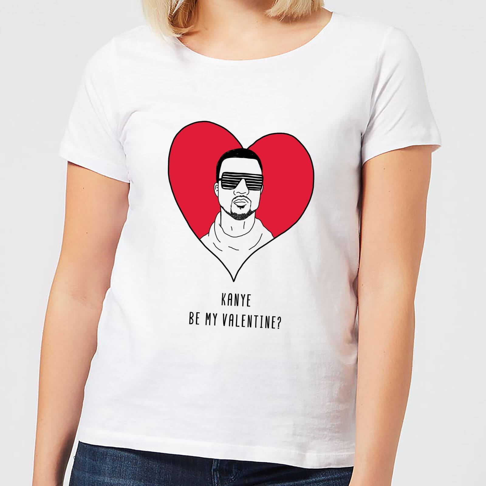 Kanye Be My Valentine? Women's T-Shirt - White - XL - White