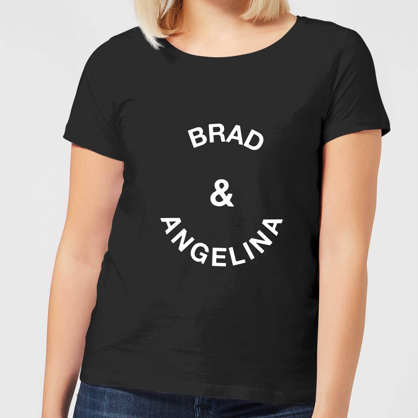 Brad & Angelina Women's T-Shirt - Black - S - Black