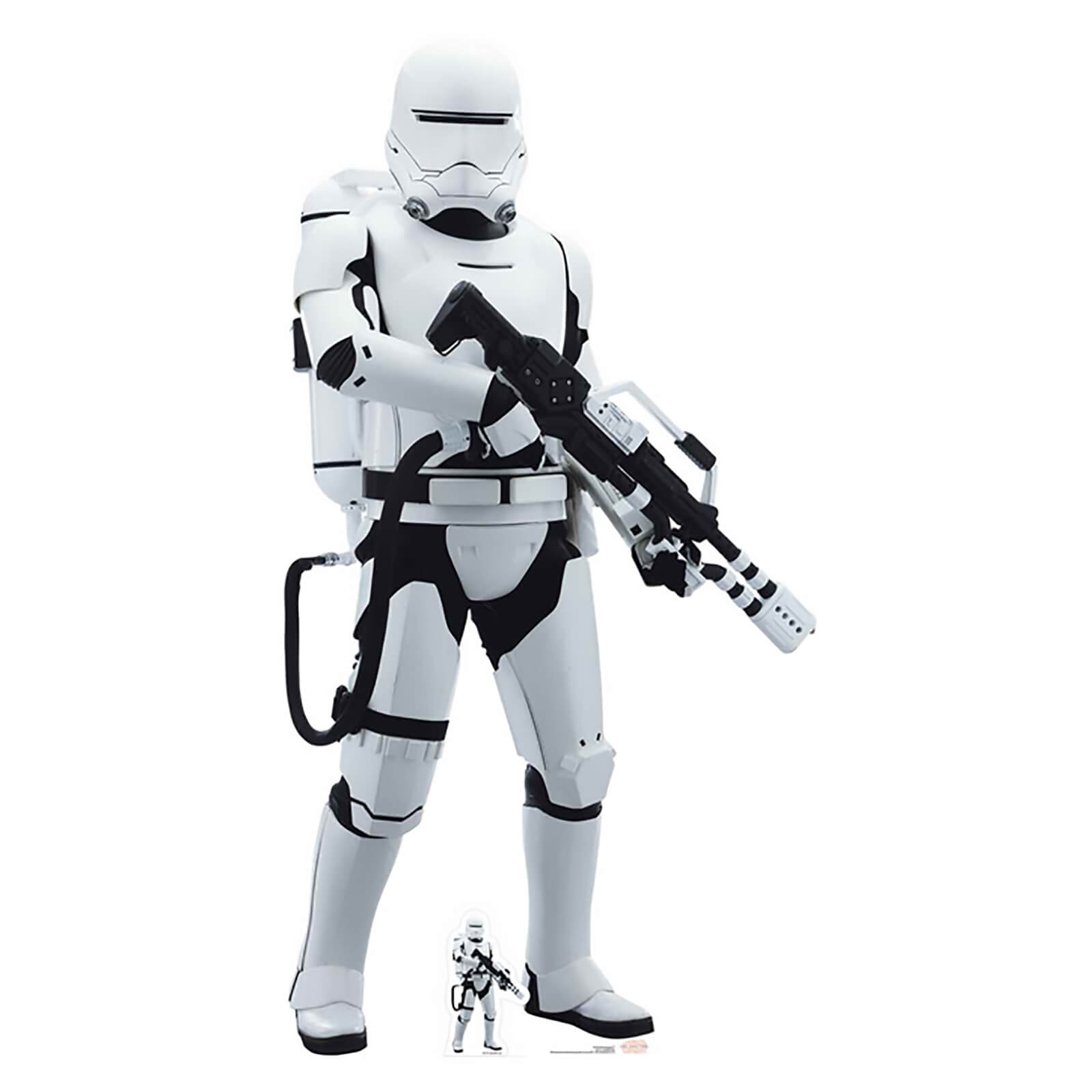 Star Wars : Les Derniers Jedi - Flametrooper Découpe en carton à taille réelle