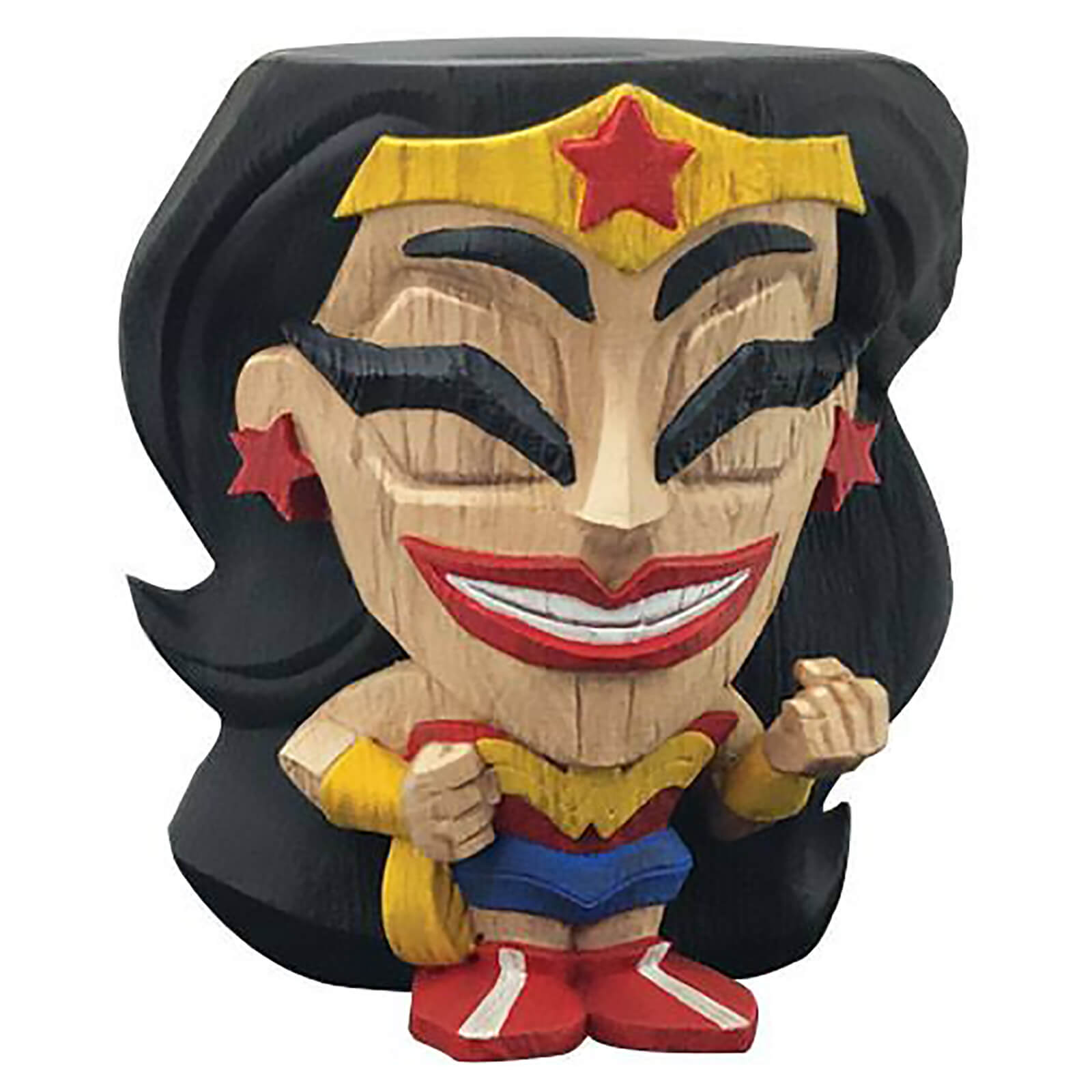 Figurine Cryptozoic en vinyle – DC Comics Teekez Series 1 – Wonder Woman 8 cm