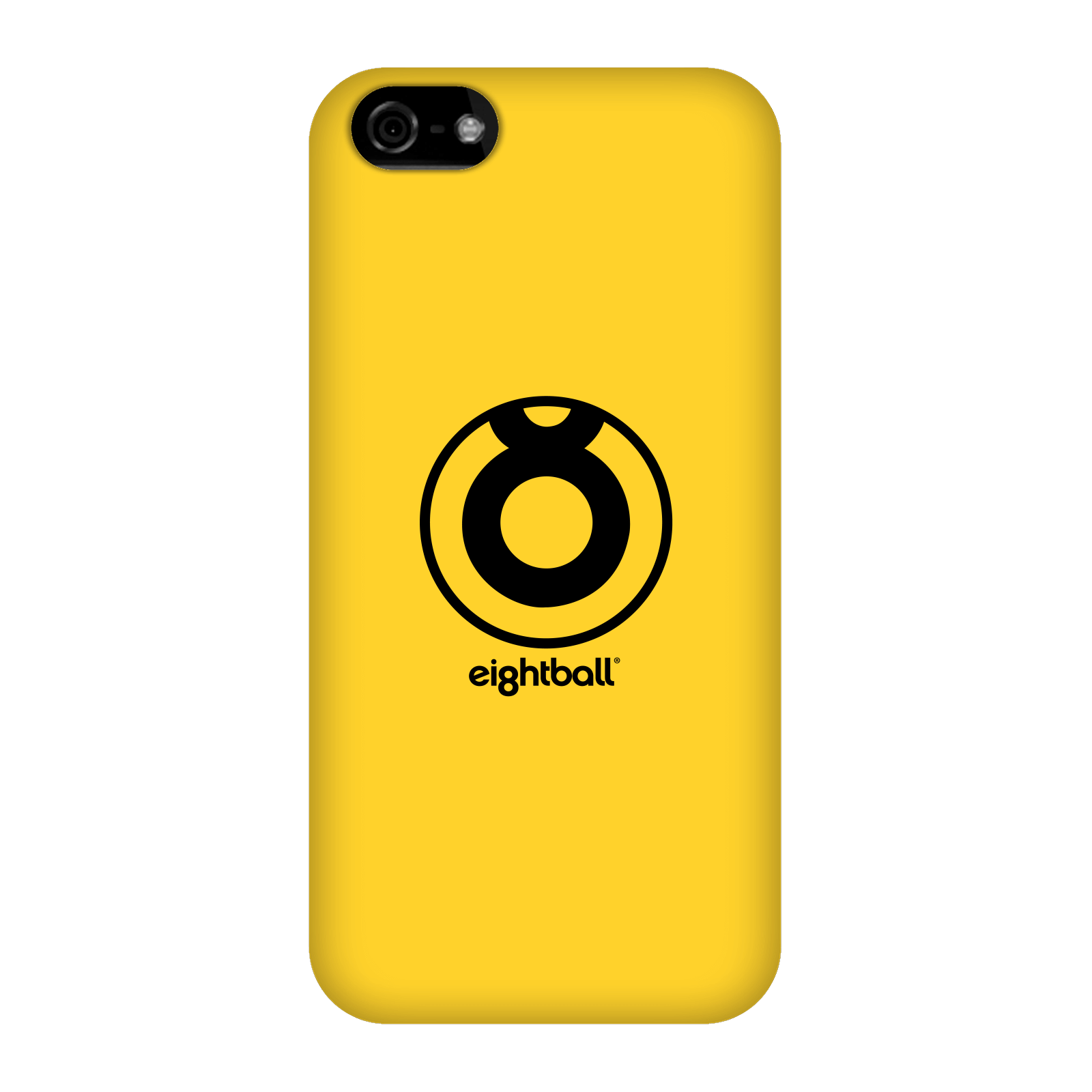 Funda Móvil Ei8htball Large Circle Logo para iPhone y Android - iPhone 5C - Carcasa rígida - Mate