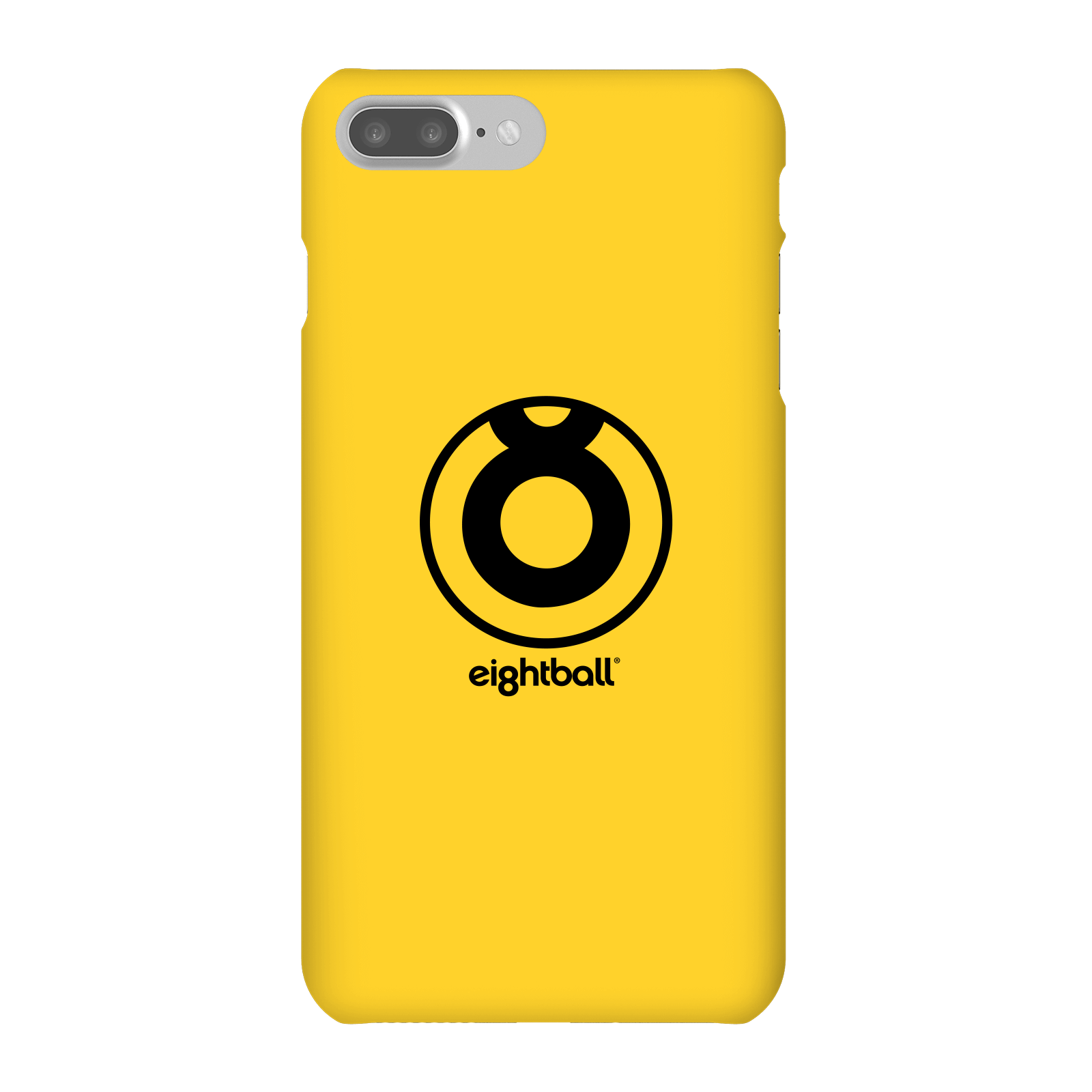 Funda Móvil Ei8htball Large Circle Logo para iPhone y Android - iPhone 7 Plus - Carcasa rígida - Mate