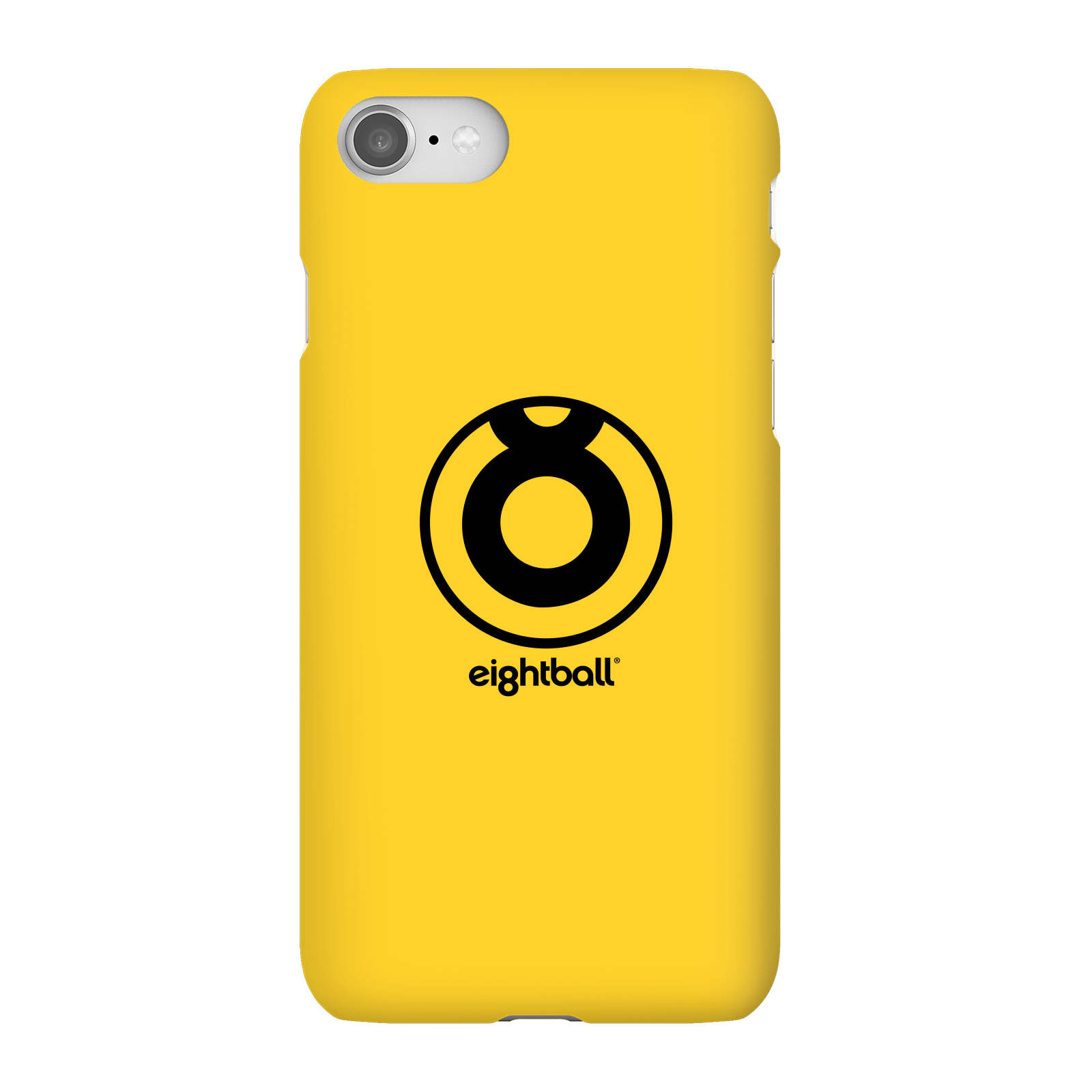Funda Móvil Ei8htball Large Circle Logo para iPhone y Android - iPhone 8 - Carcasa rígida - Mate