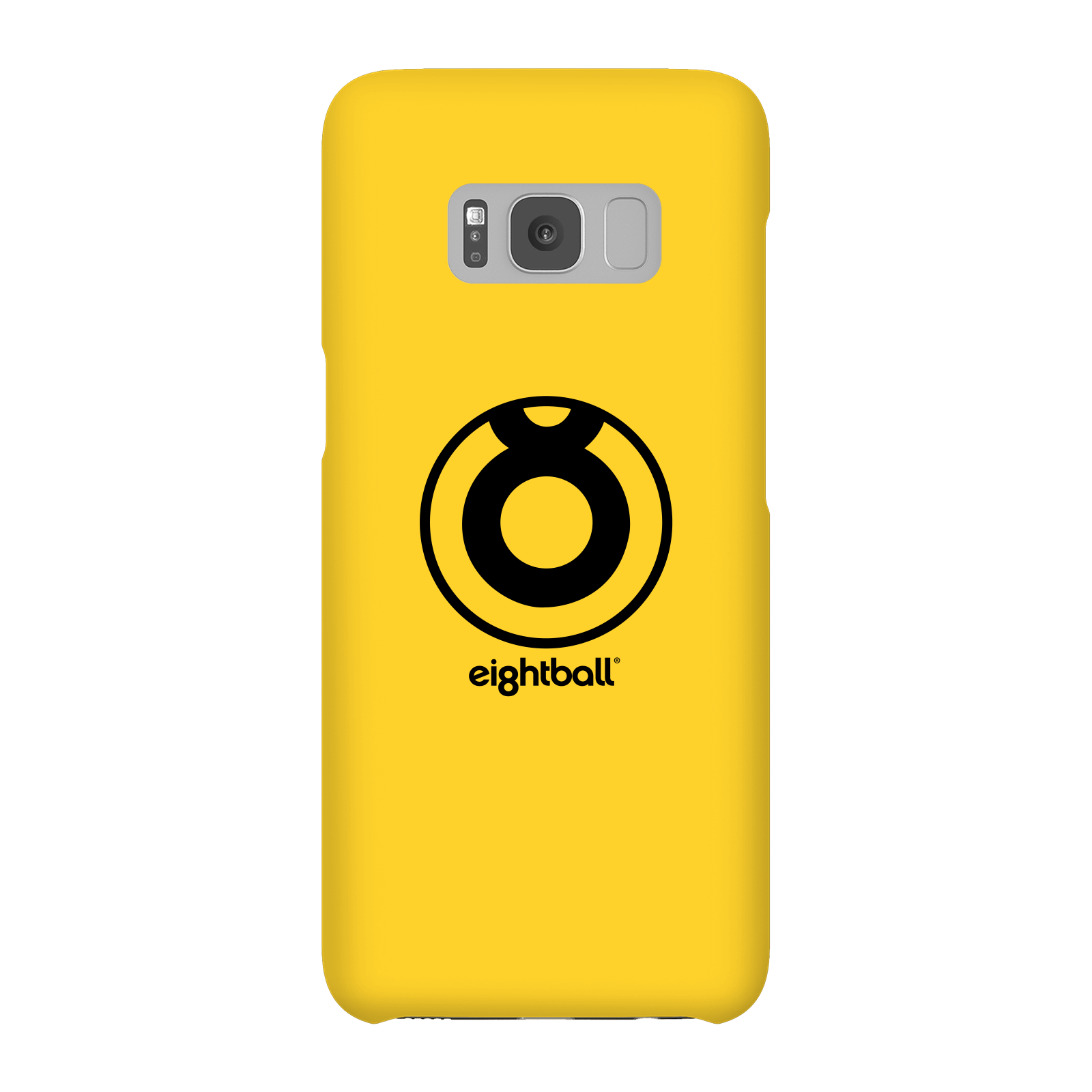 Funda Móvil Ei8htball Large Circle Logo para iPhone y Android - Samsung S8 - Carcasa rígida - Mate