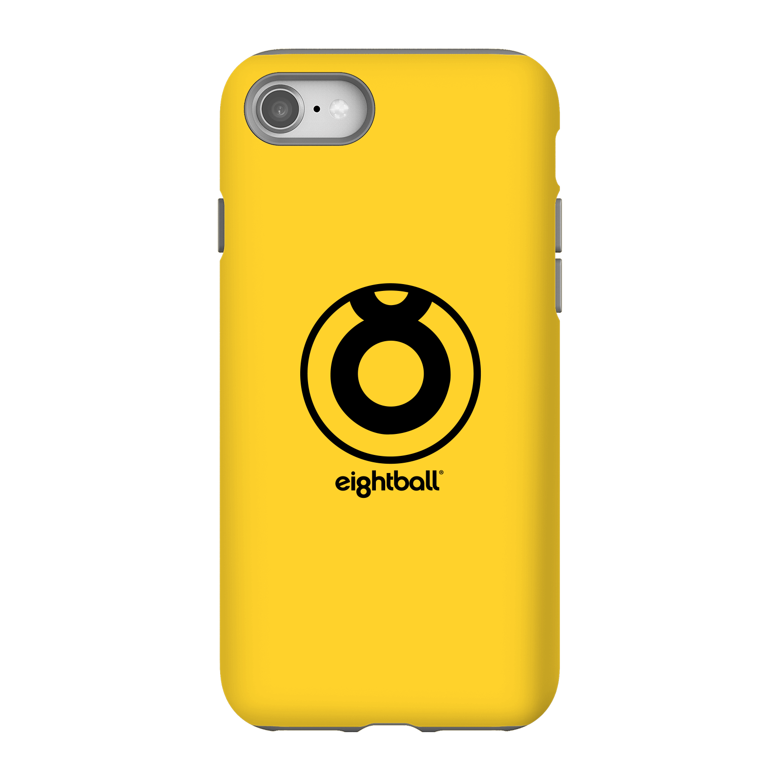 Funda Móvil Ei8htball Large Circle Logo para iPhone y Android - iPhone 8 - Carcasa doble capa - Mate