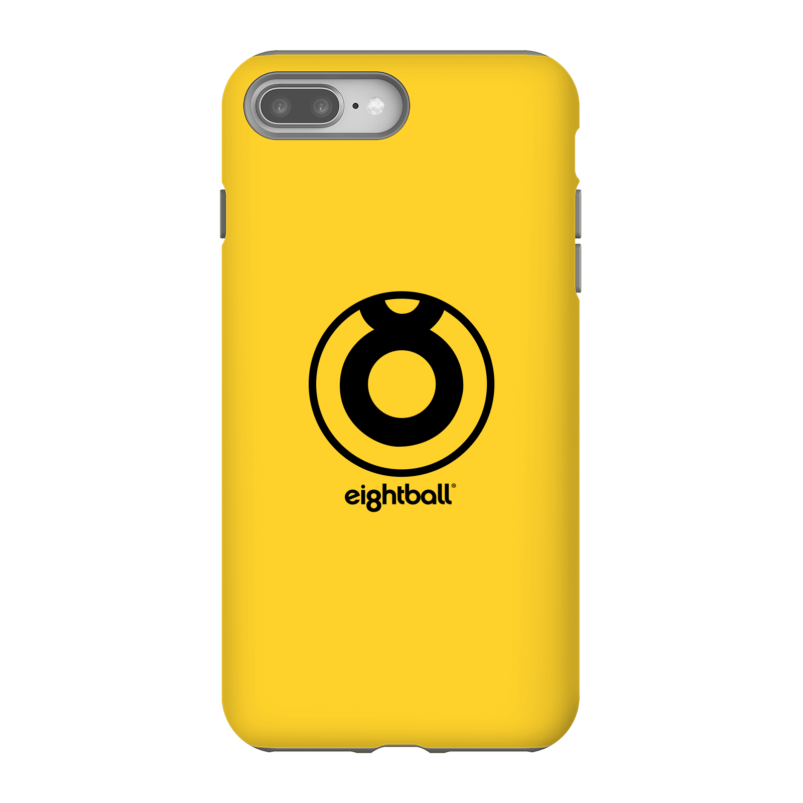 Funda Móvil Ei8htball Large Circle Logo para iPhone y Android - iPhone 8 Plus - Carcasa doble capa - Mate