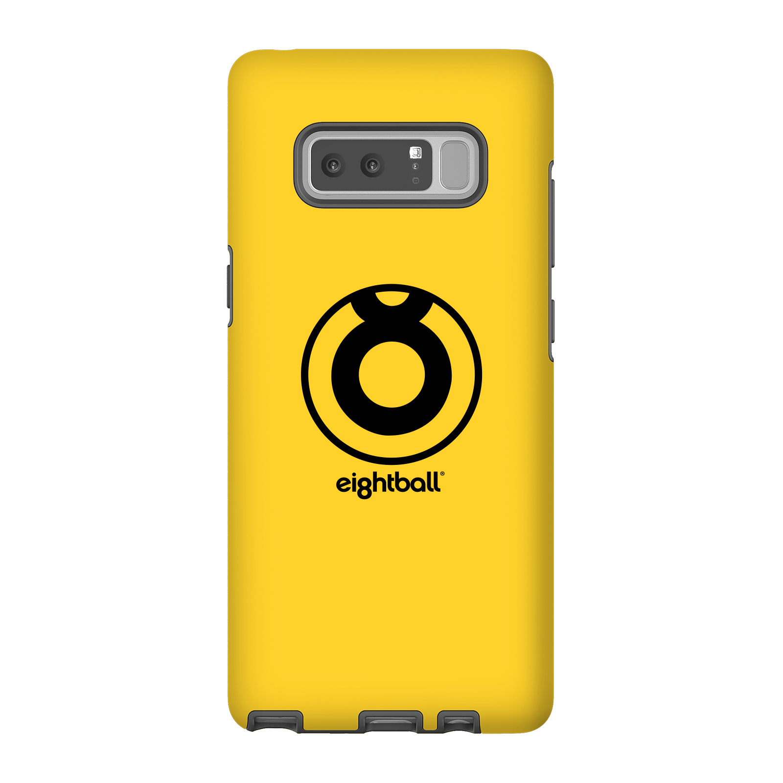 Funda Móvil Ei8htball Large Circle Logo para iPhone y Android - Samsung Note 8 - Carcasa doble capa - Mate