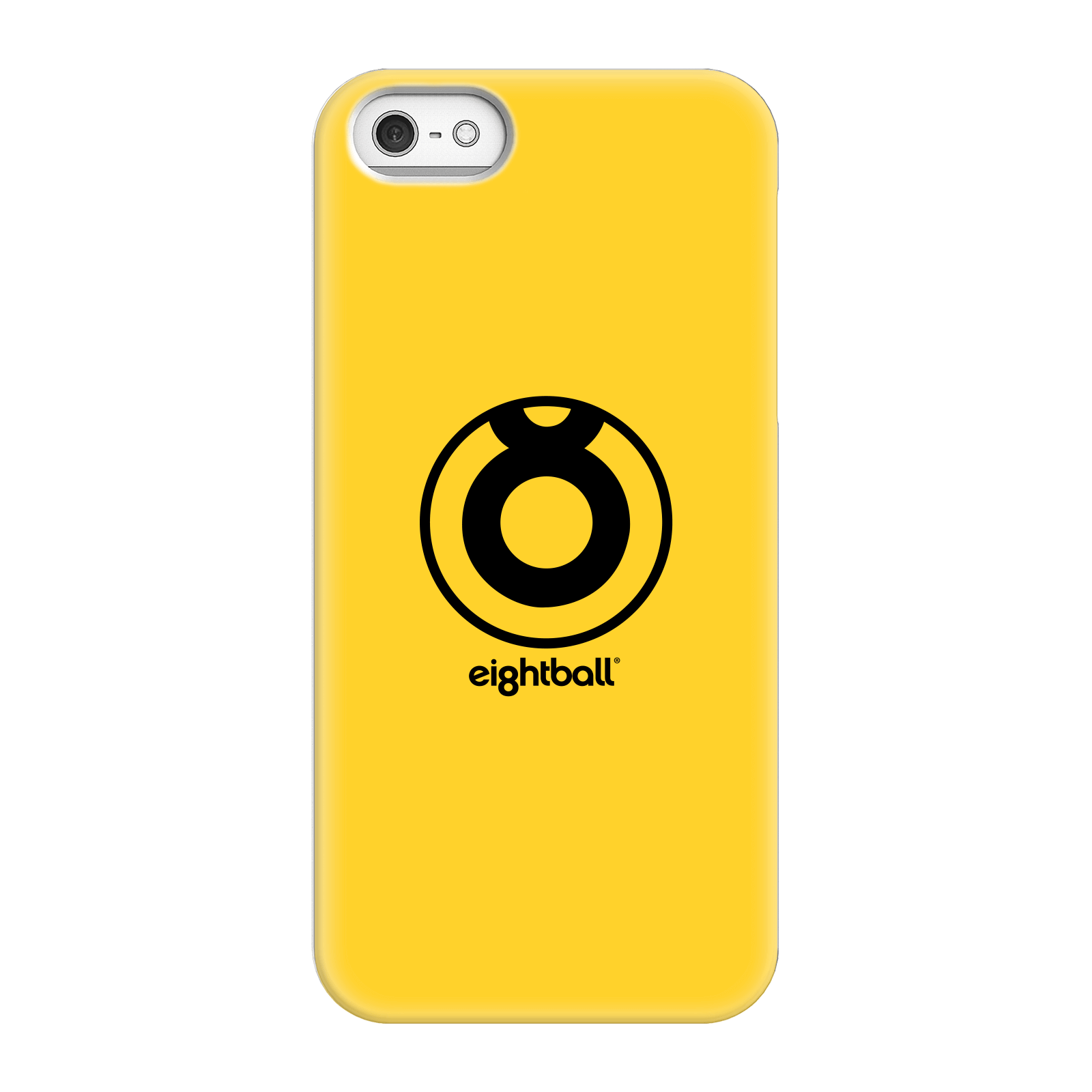 Funda Móvil Ei8htball Large Circle Logo para iPhone y Android - iPhone 5/5s - Carcasa rígida - Brillante