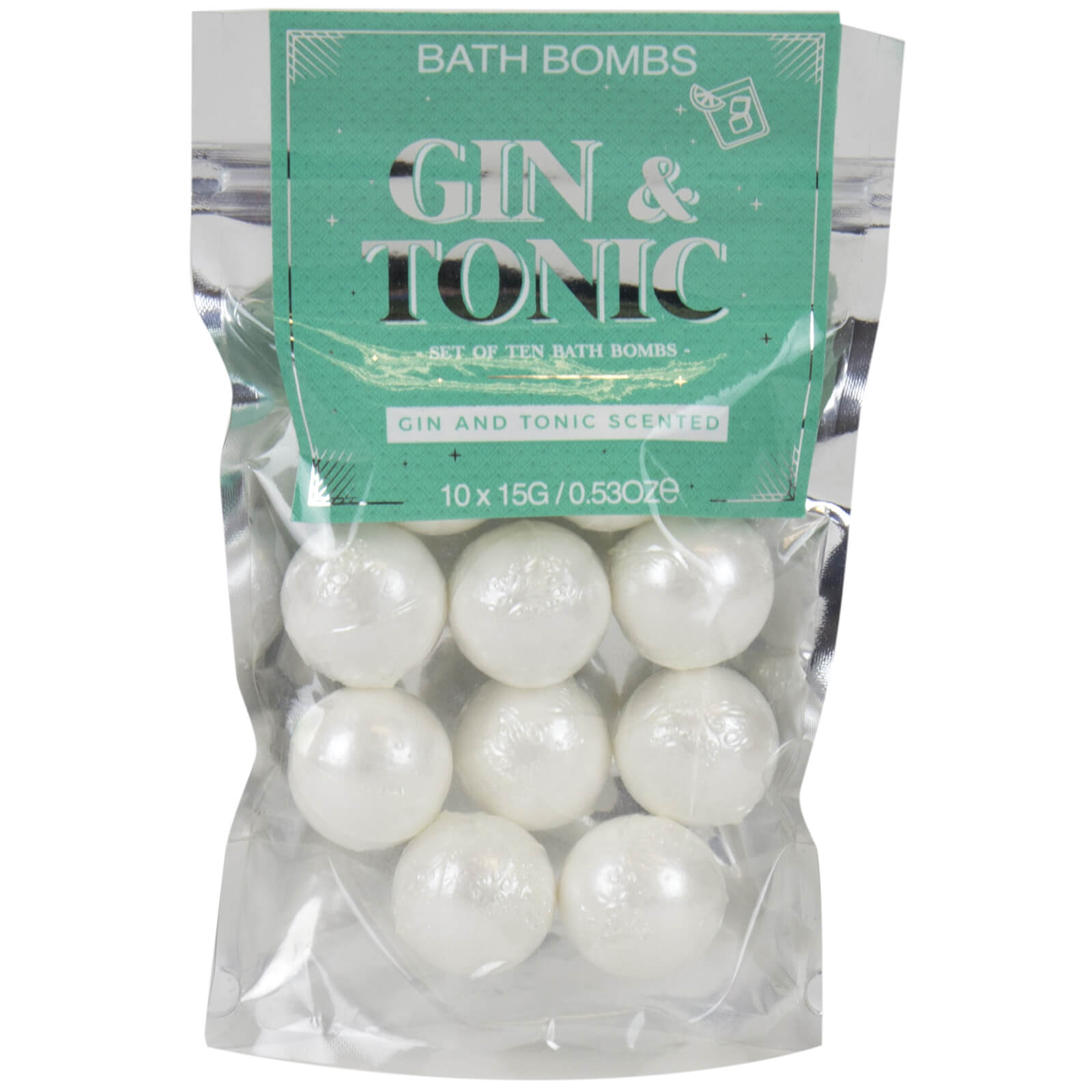 Gin and Tonic Bath Bombs