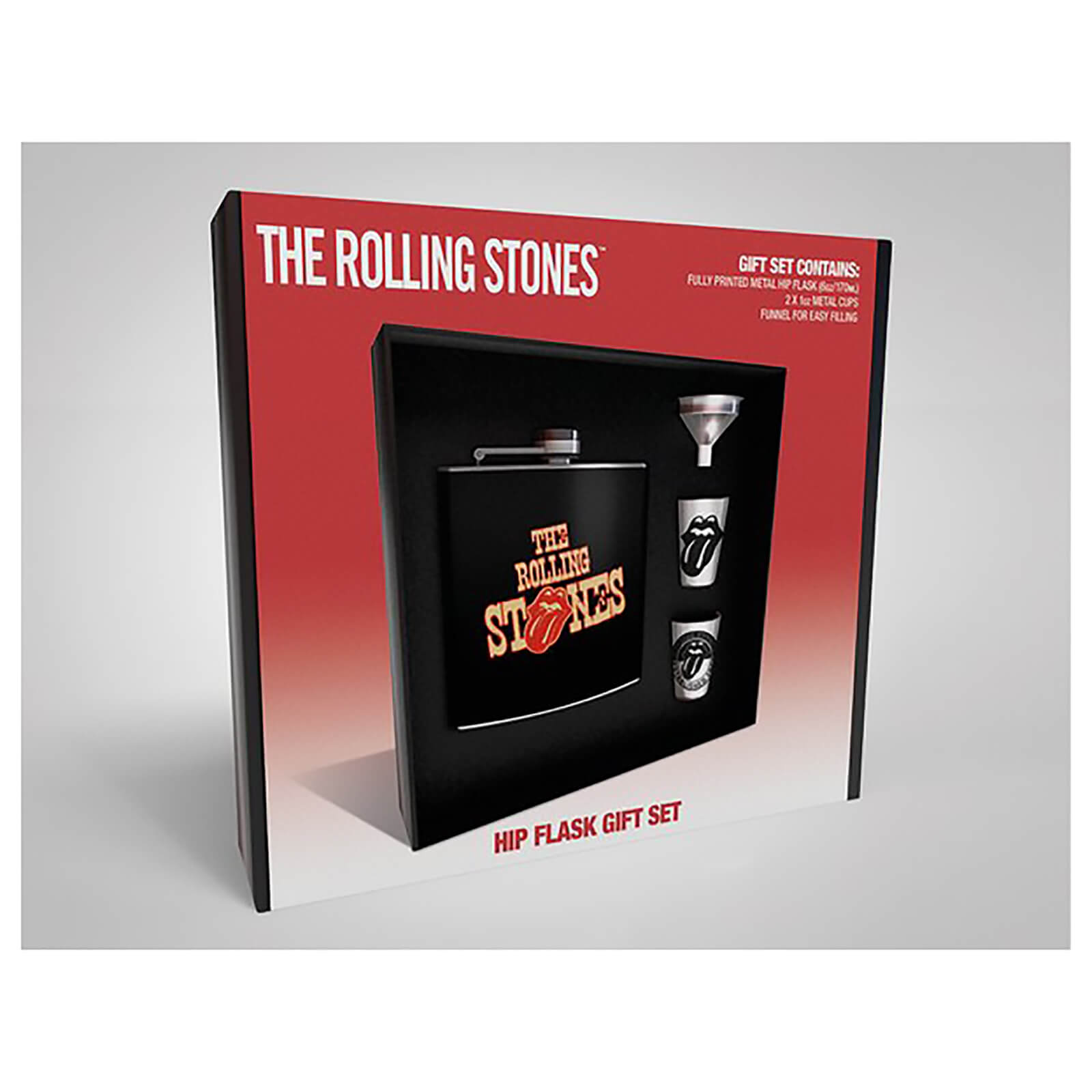 Image of The Rolling Stones Hip Flask Set