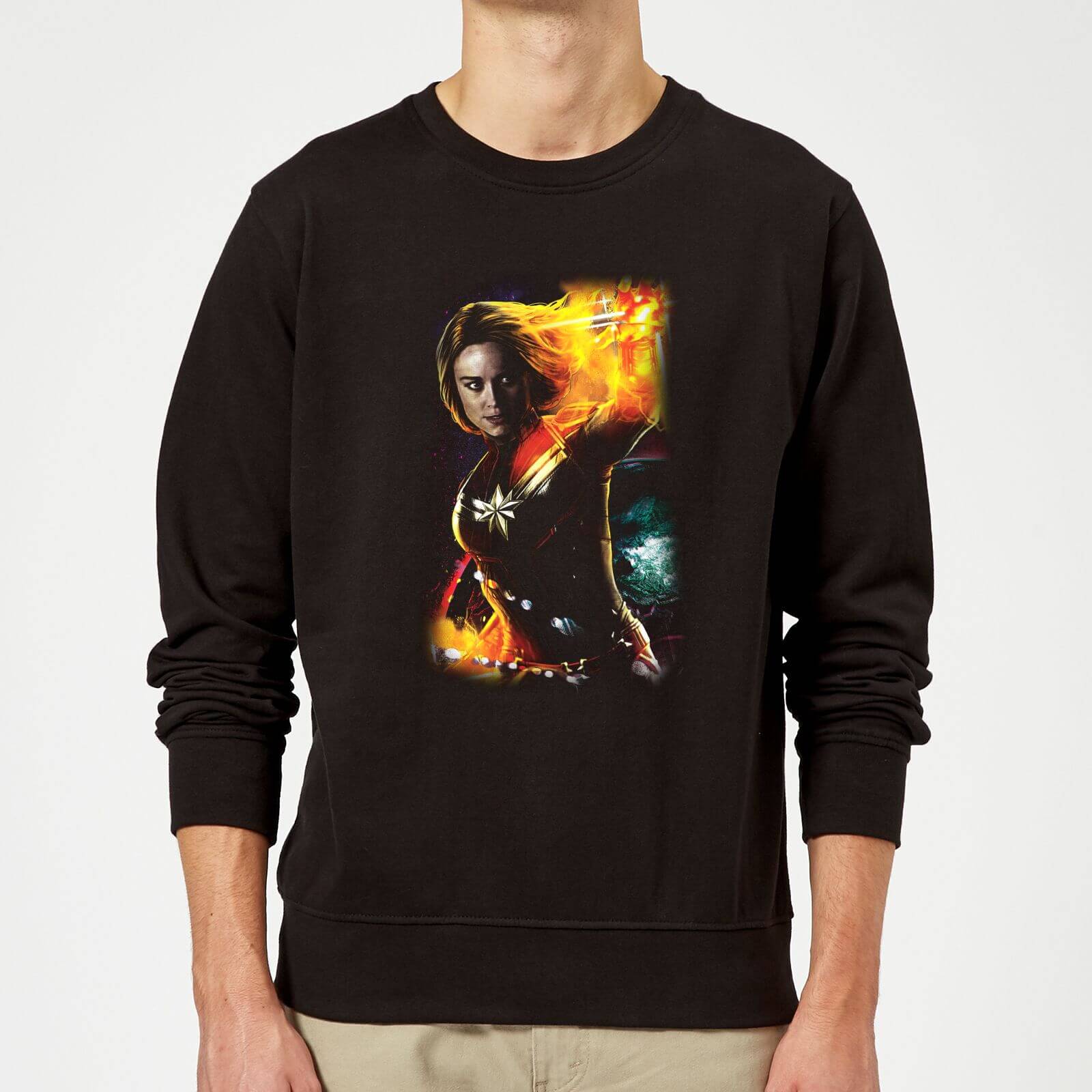 

Felpa Captain Marvel Galactic Shine - Nero - XXL - Nero