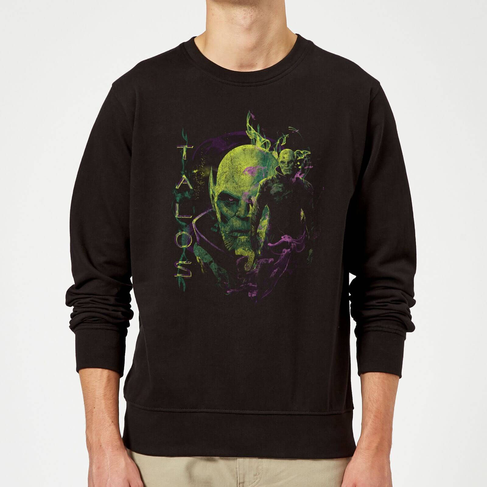 Captain Marvel Talos Sweatshirt - Black - S - Black