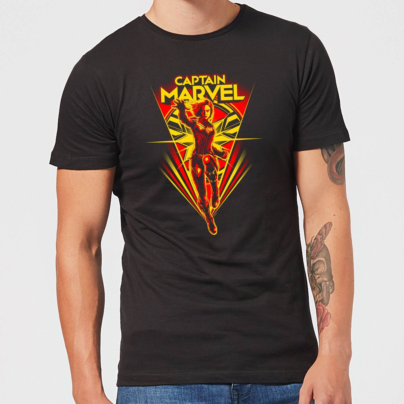 

Captain Marvel Freefall T-Shirt Uomo - Nero - XS