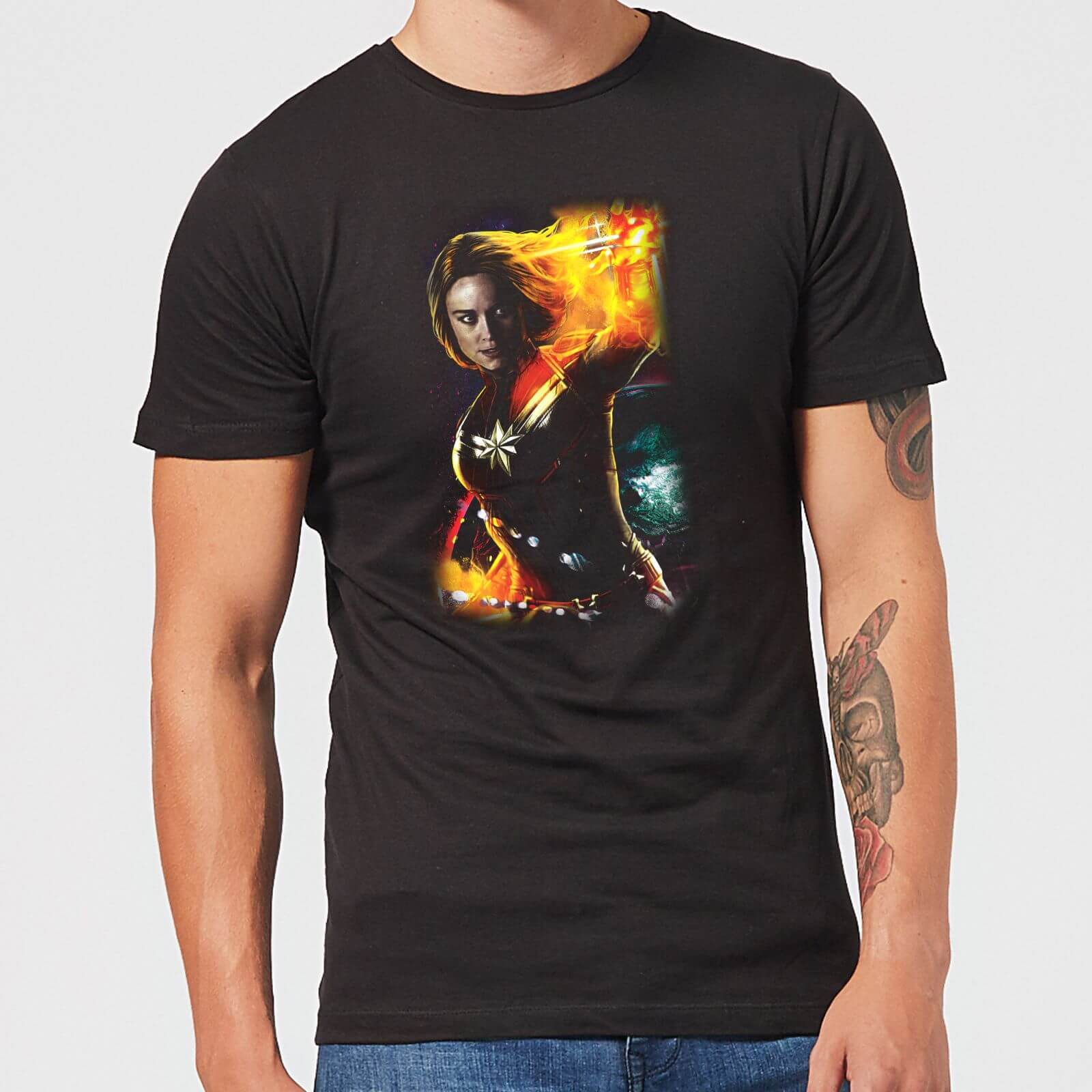 

Captain Marvel Galactic Shine T-Shirt Uomo - Nero - XS - Nero