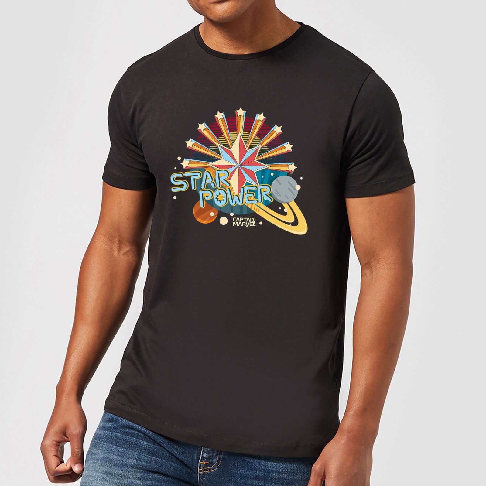 

Captain Marvel Star Power T-Shirt Uomo - Nero - XS - Nero