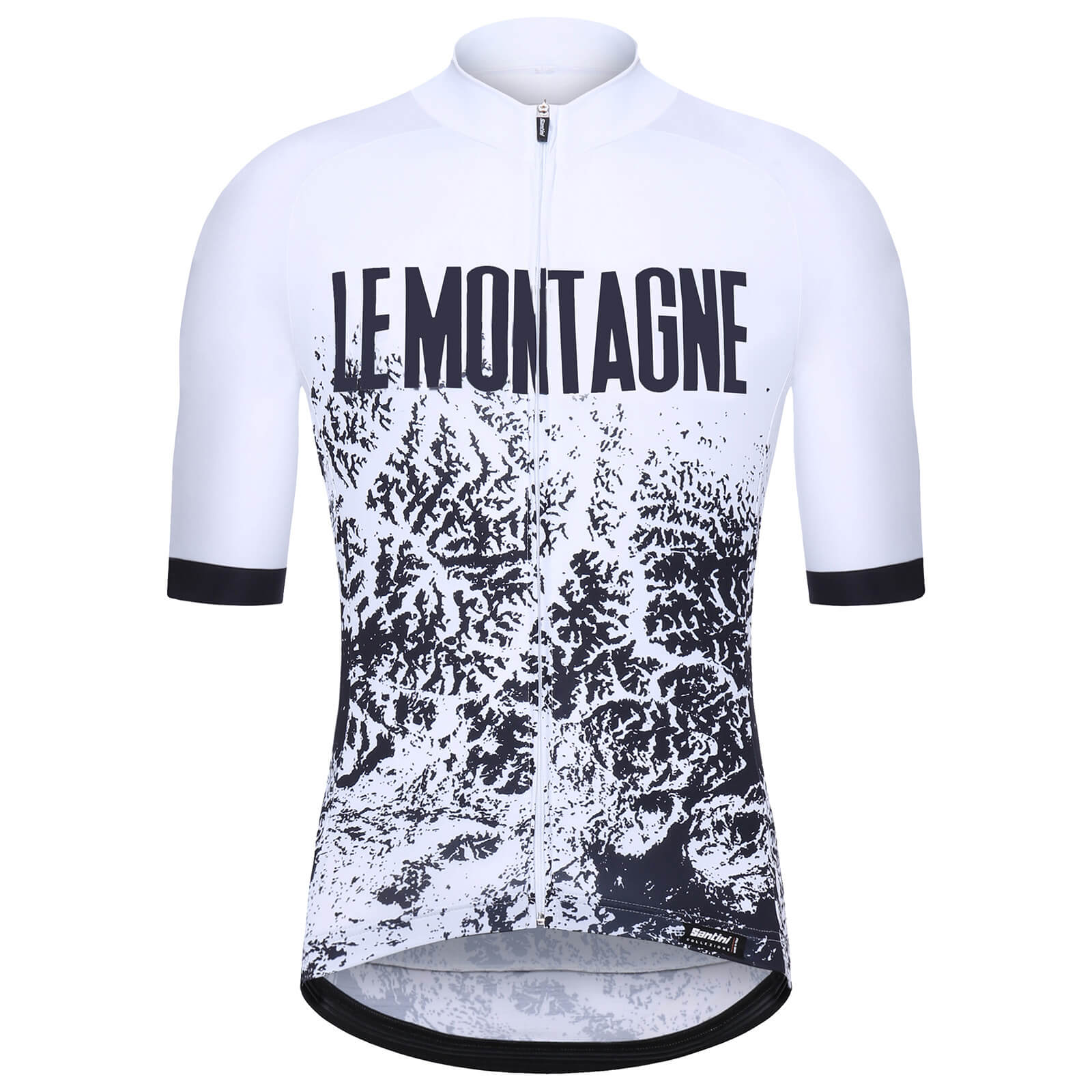 Santini Alpi Jersey - XL - Weiß