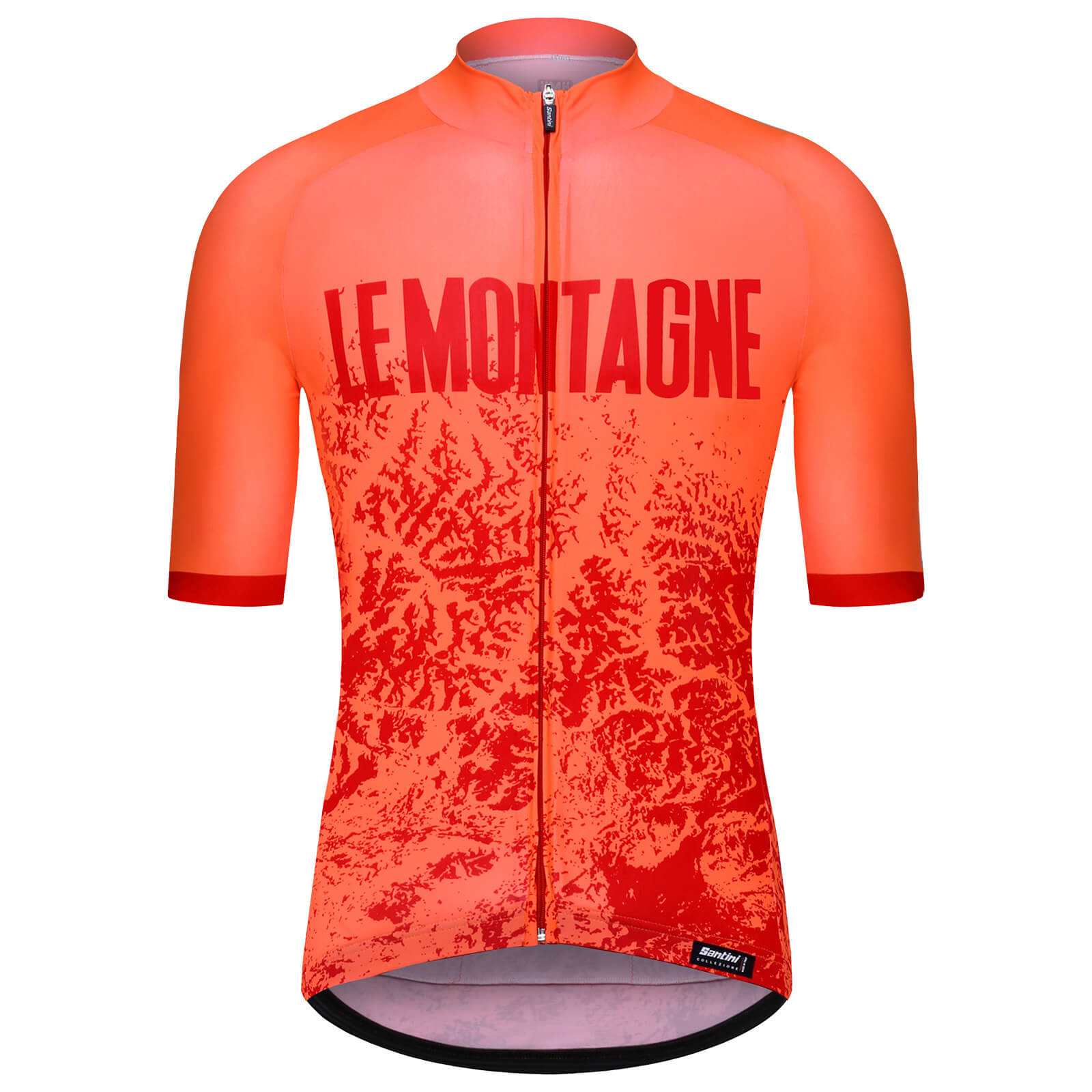Santini Alpi Jersey - L - Flashy Orange