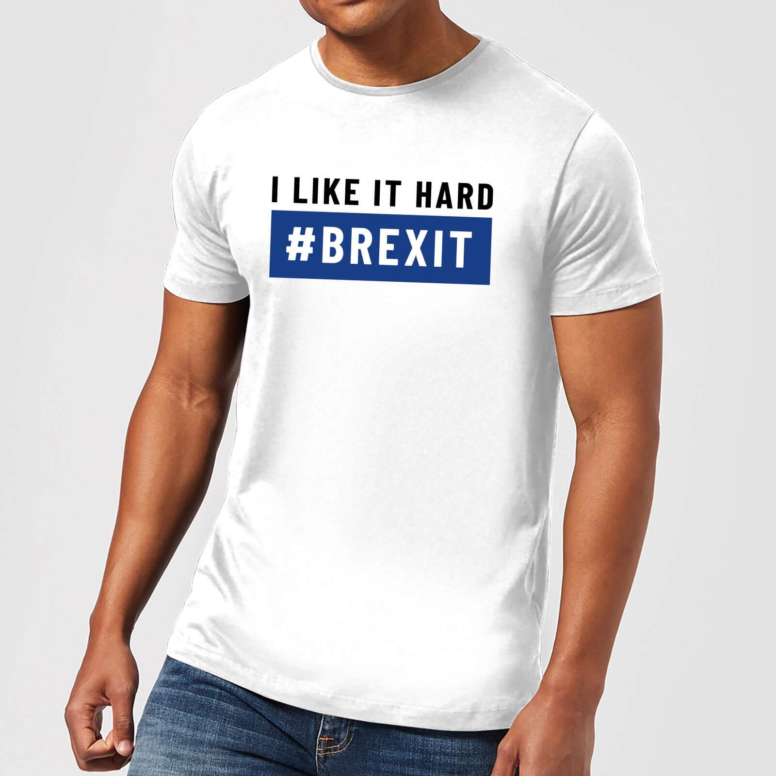 I Like It Hard #Brexit Men's T-Shirt - White - XS - White