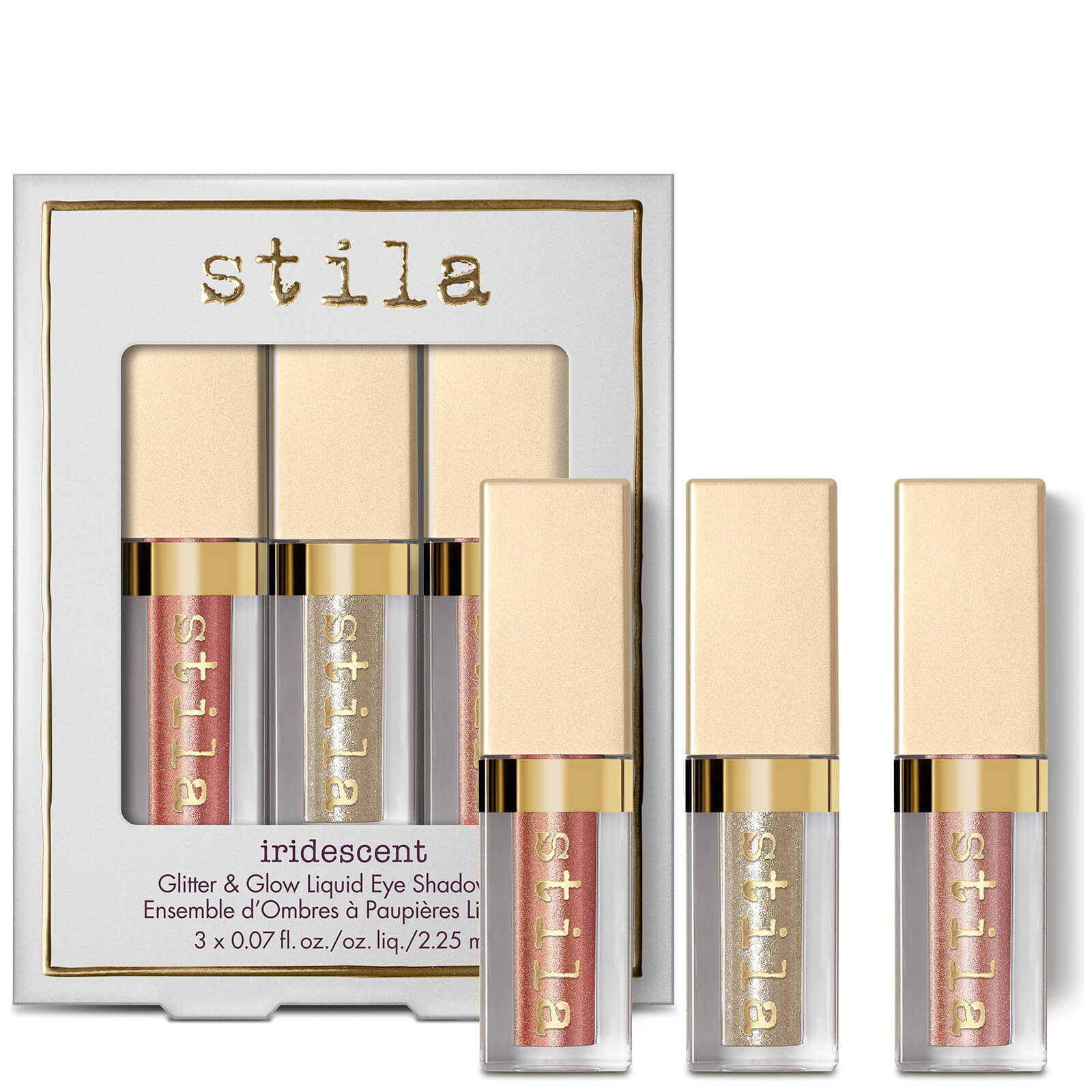 

Stila Iridescent Glitter & Glow Duo Chrome Liquid Eyeshadow Set