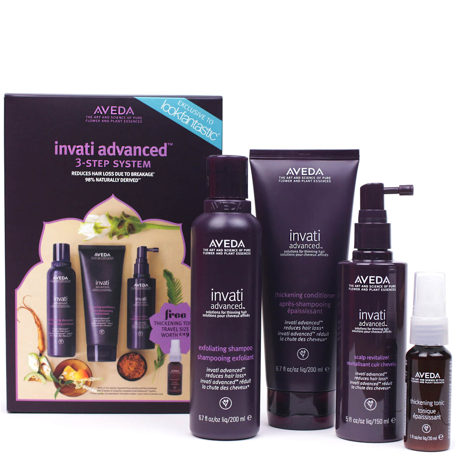 Aveda Exclusive Invati Trio Set