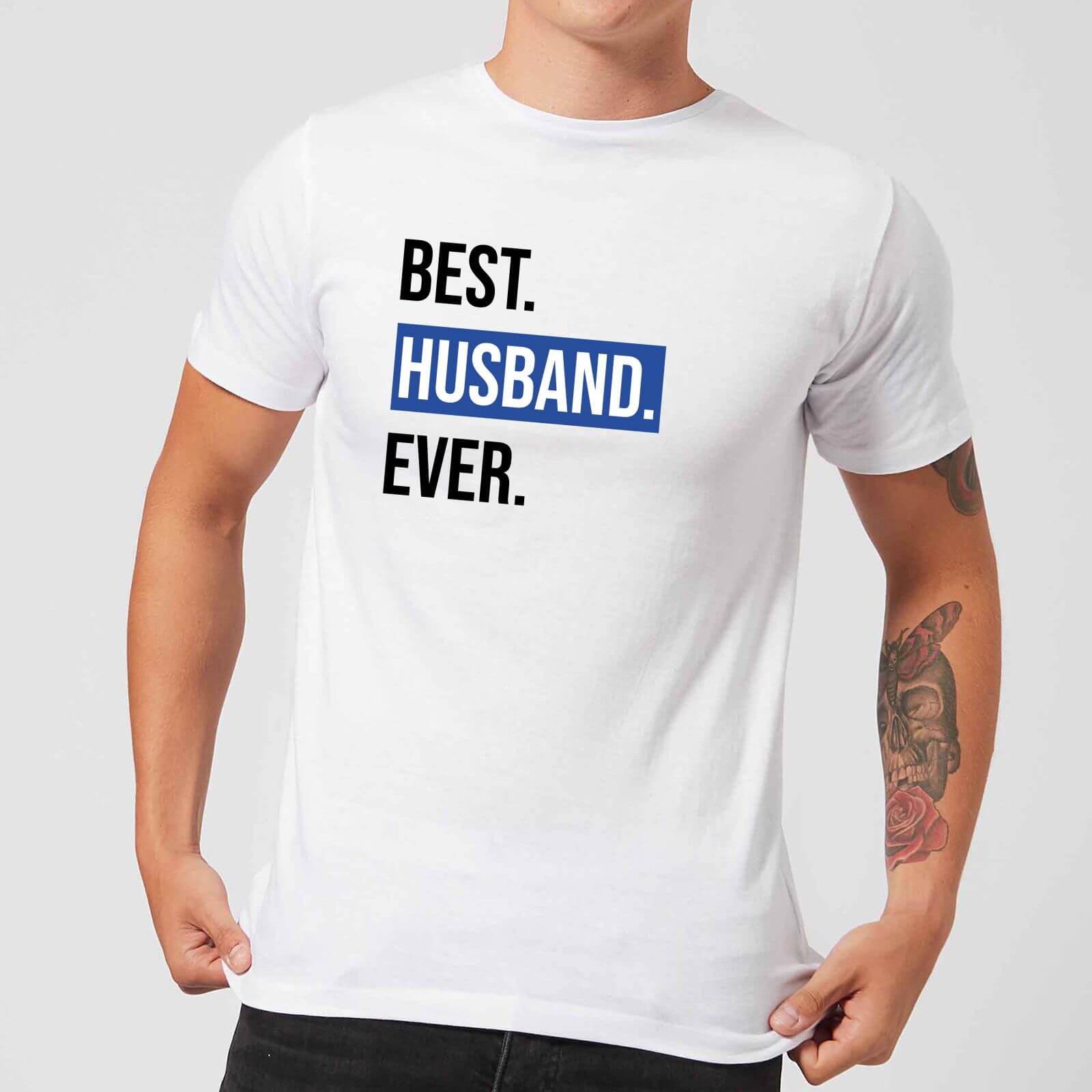 Best Husband Ever Men's T-Shirt - White - M