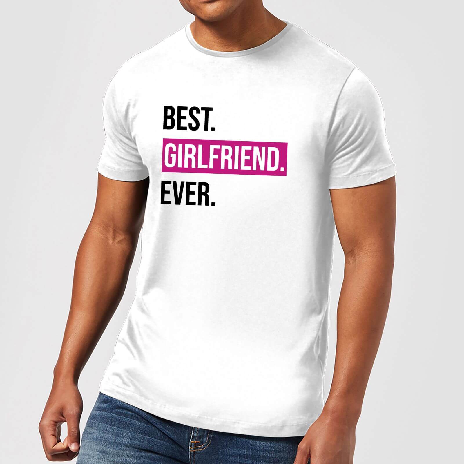 Best Girlfriend Ever Men's T-Shirt - White - XS - White