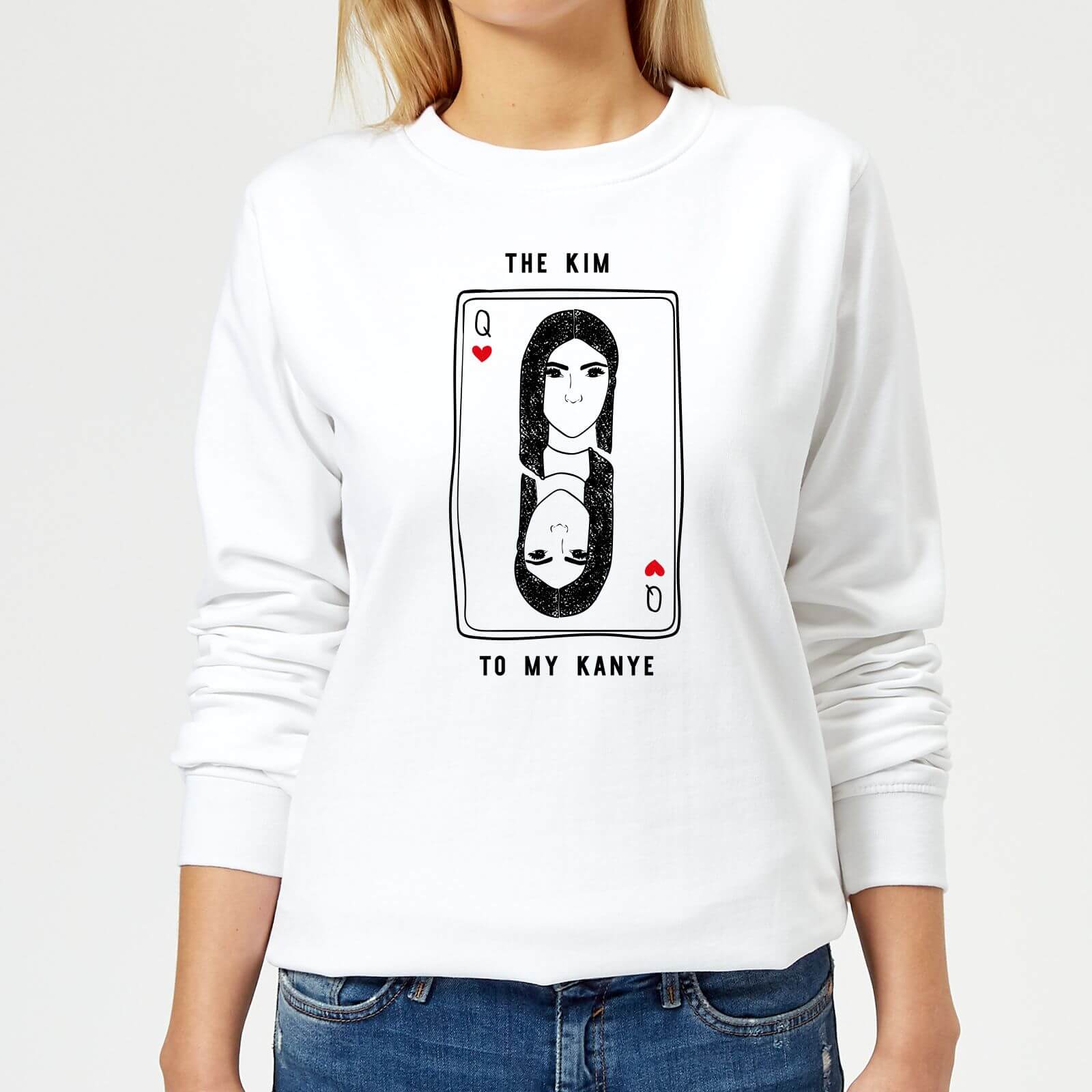 The Kim To My Kanye Women's Sweatshirt - White - S - White