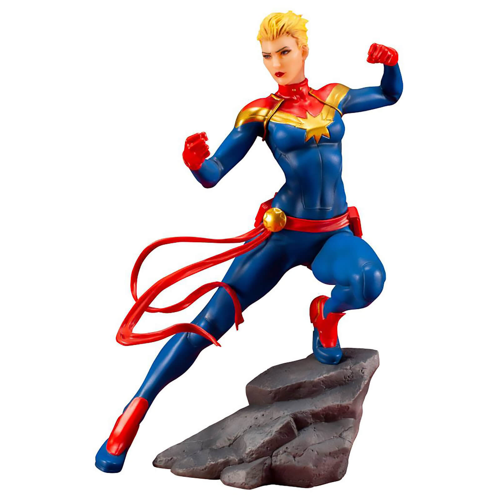 Statuetta 1:10 Capitan Marvel, Serie Universo Marvel Avengers, ARTFX+, PVC – Kotobukiya – 17 cm
