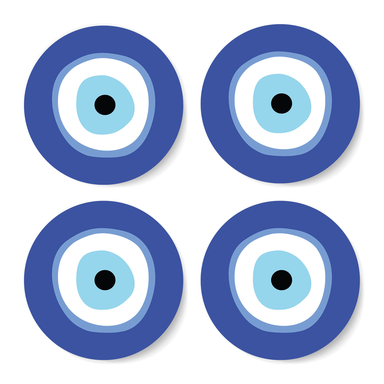 Evil Eye Coaster Set