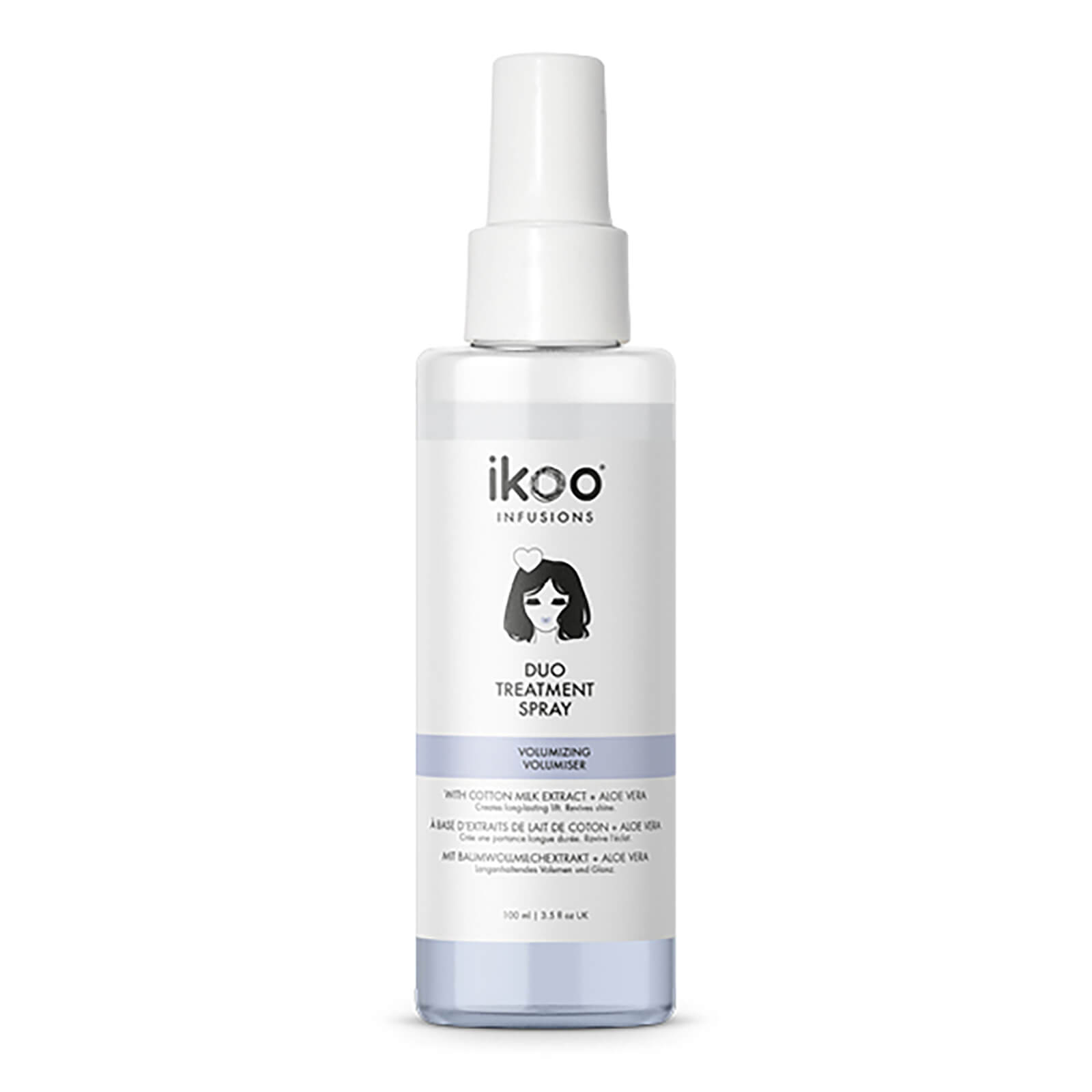 ikoo Volumizing DUO Treatment Spray (100ml) lookfantastic.com imagine