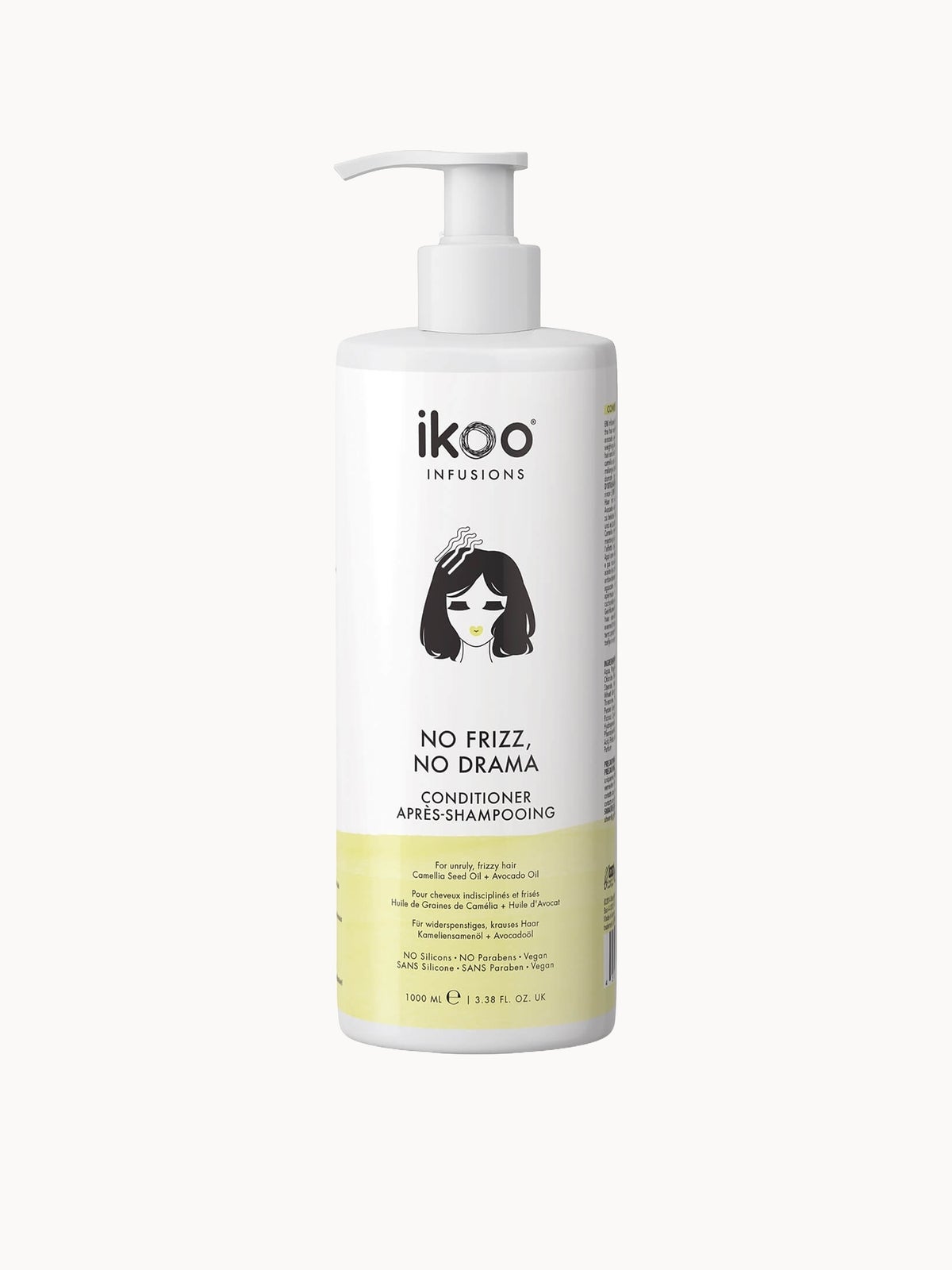 ikoo Conditioner - No Frizz, No Drama 1000ml
