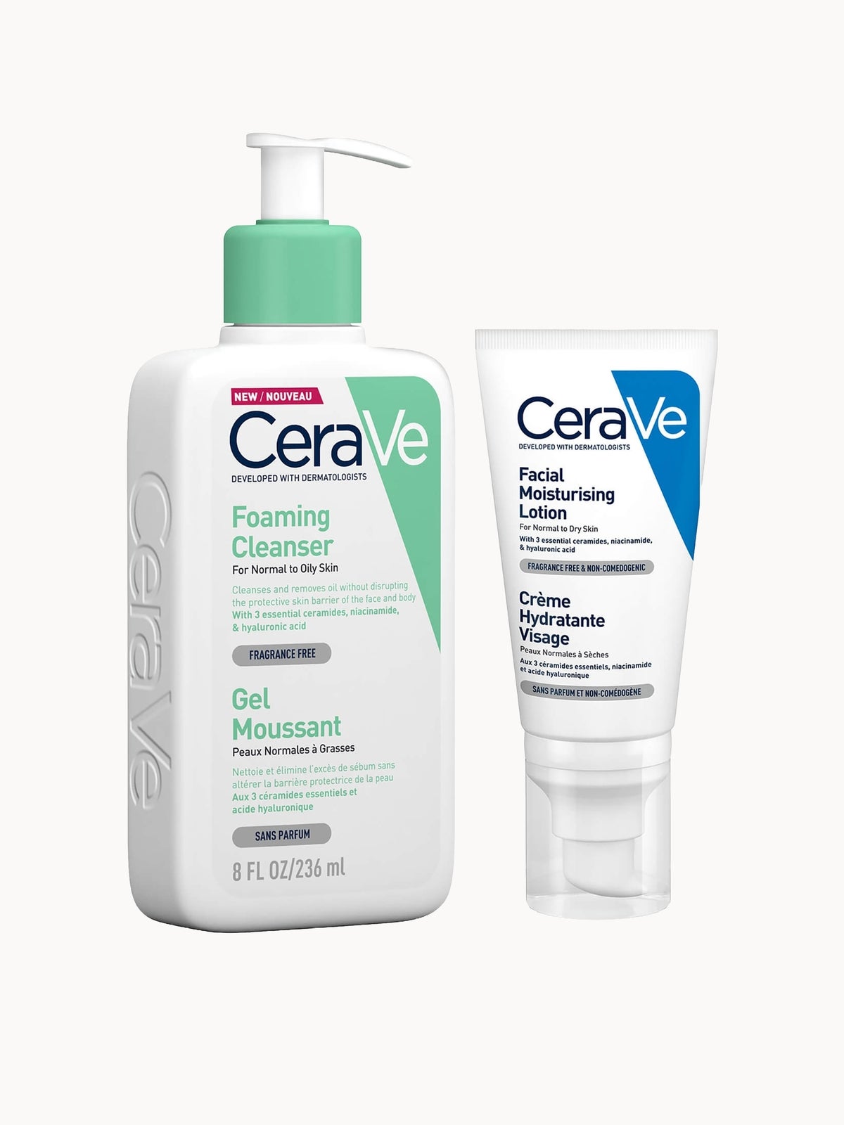 CeraVe Cleanse the Day Away Duo
