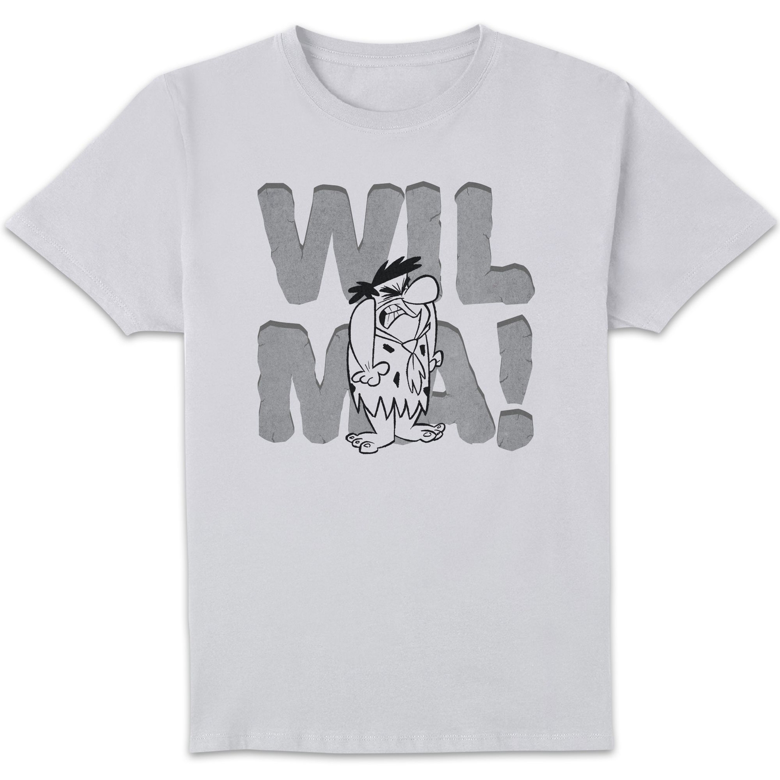 The Flintstones WILMA! Men's T-Shirt - White - M
