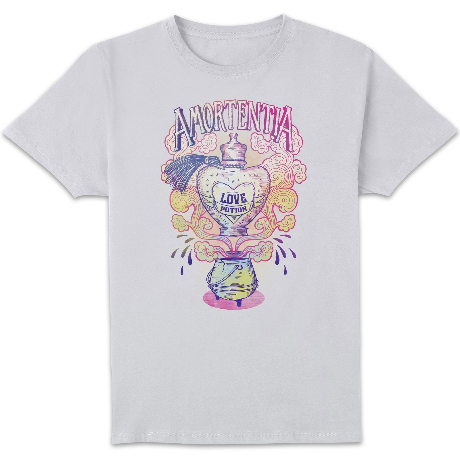 Harry Potter Amorentia Love Potion Men's T-Shirt - White - 5XL