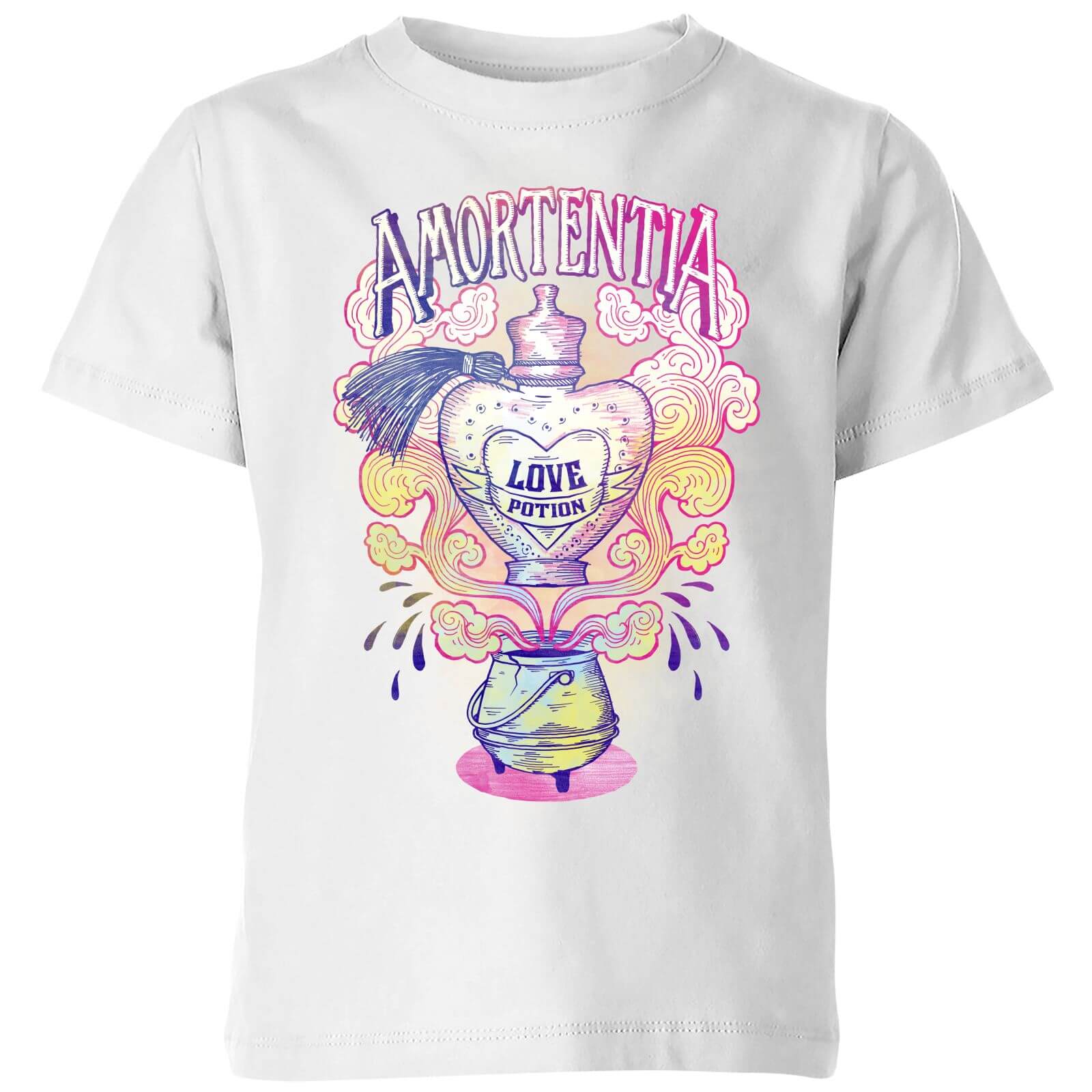 Harry Potter Amorentia Love Potion Kids' T-Shirt - White - 9-10 Years