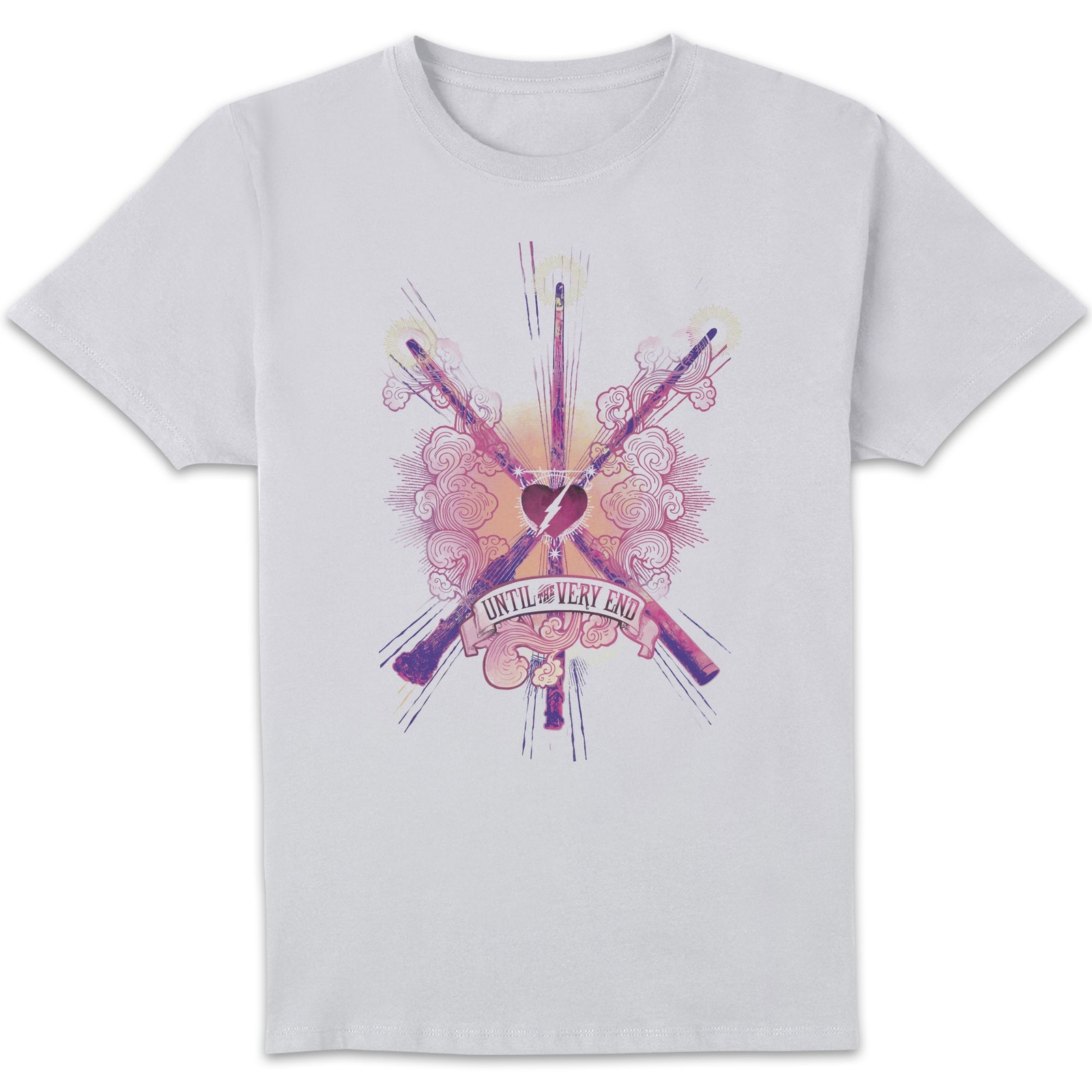 Harry Potter Until The Very End Men's T-Shirt - White - XL