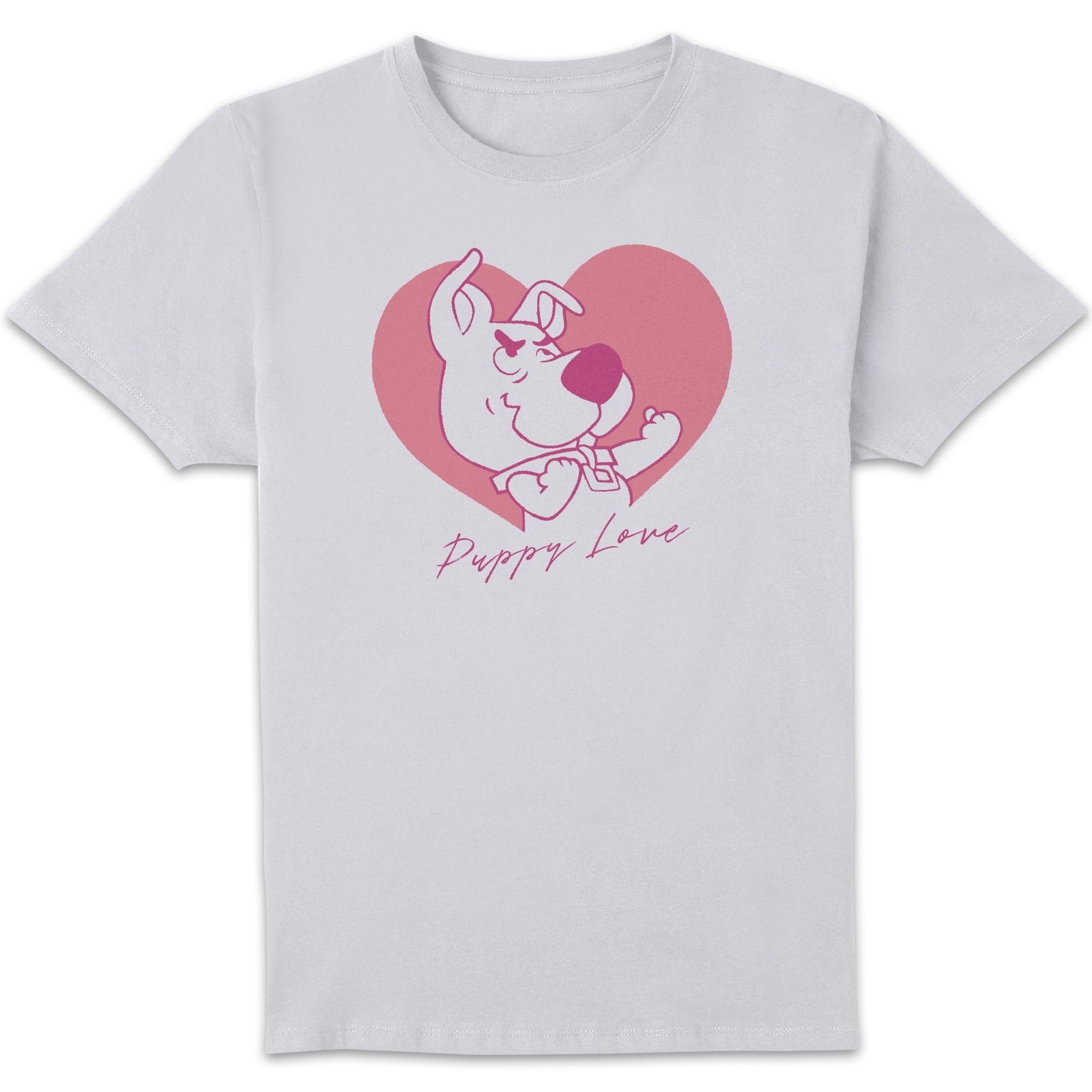 Scooby Doo Puppy Love Men's T-Shirt - White - M